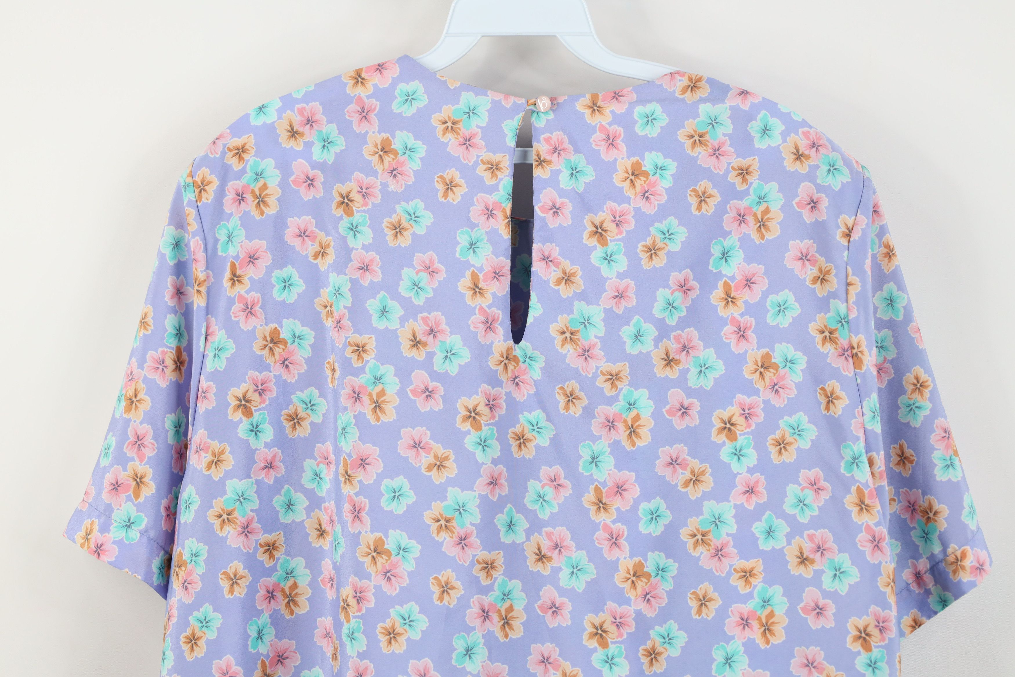 Vintage Vintage 90s Streetwear Over Print Short Sleeve Shirt Top USA Size M / US 6-8 / IT 42-44 - 14 Thumbnail