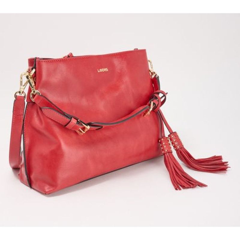 Other LODIS Womens Purse Glazed Leather Darcy Shoulder Size ONE SIZE - 21 Thumbnail