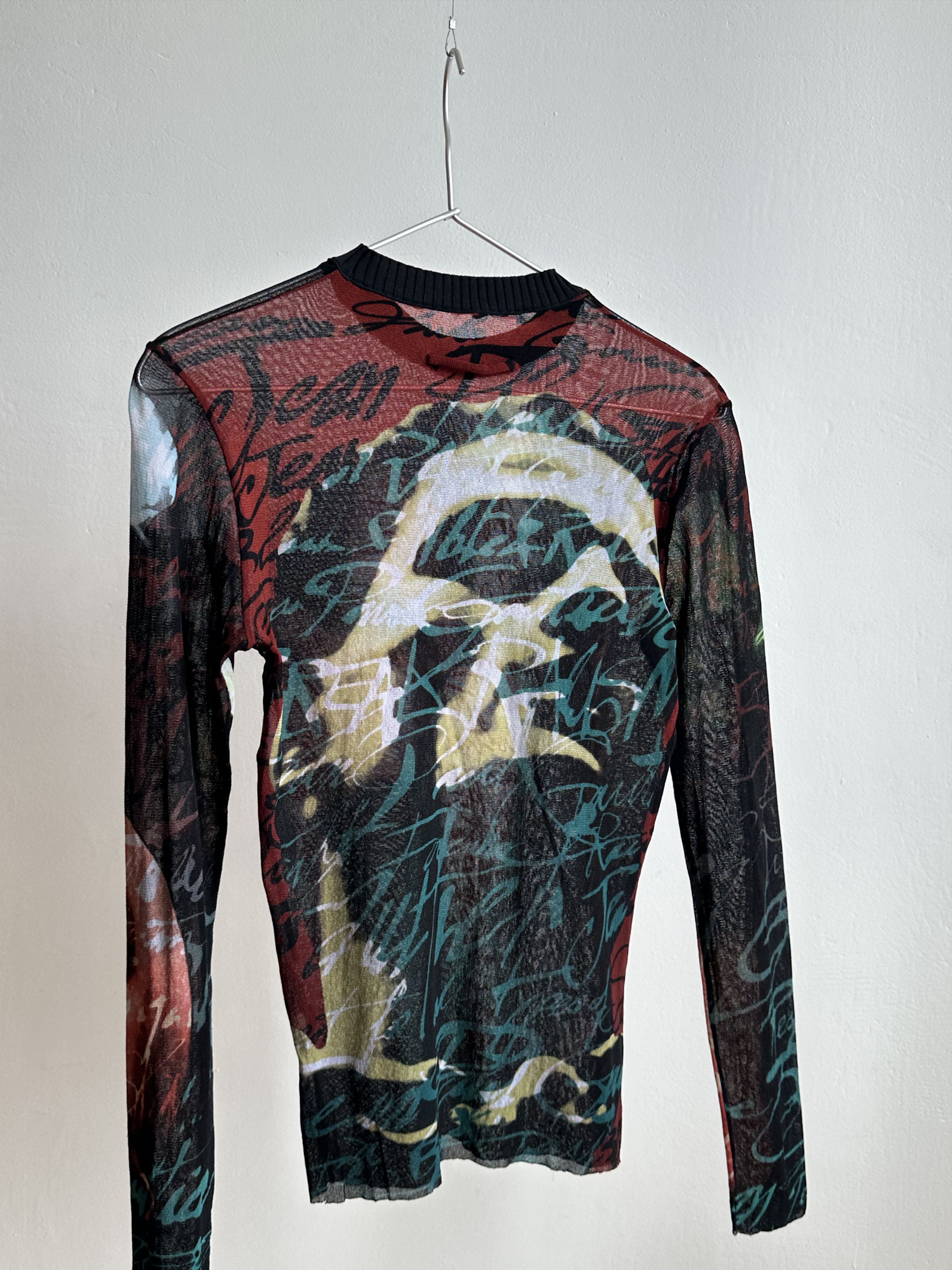 Jean Paul Gaultier Jean Paul Gaultier JPG X-ray Skull Mesh