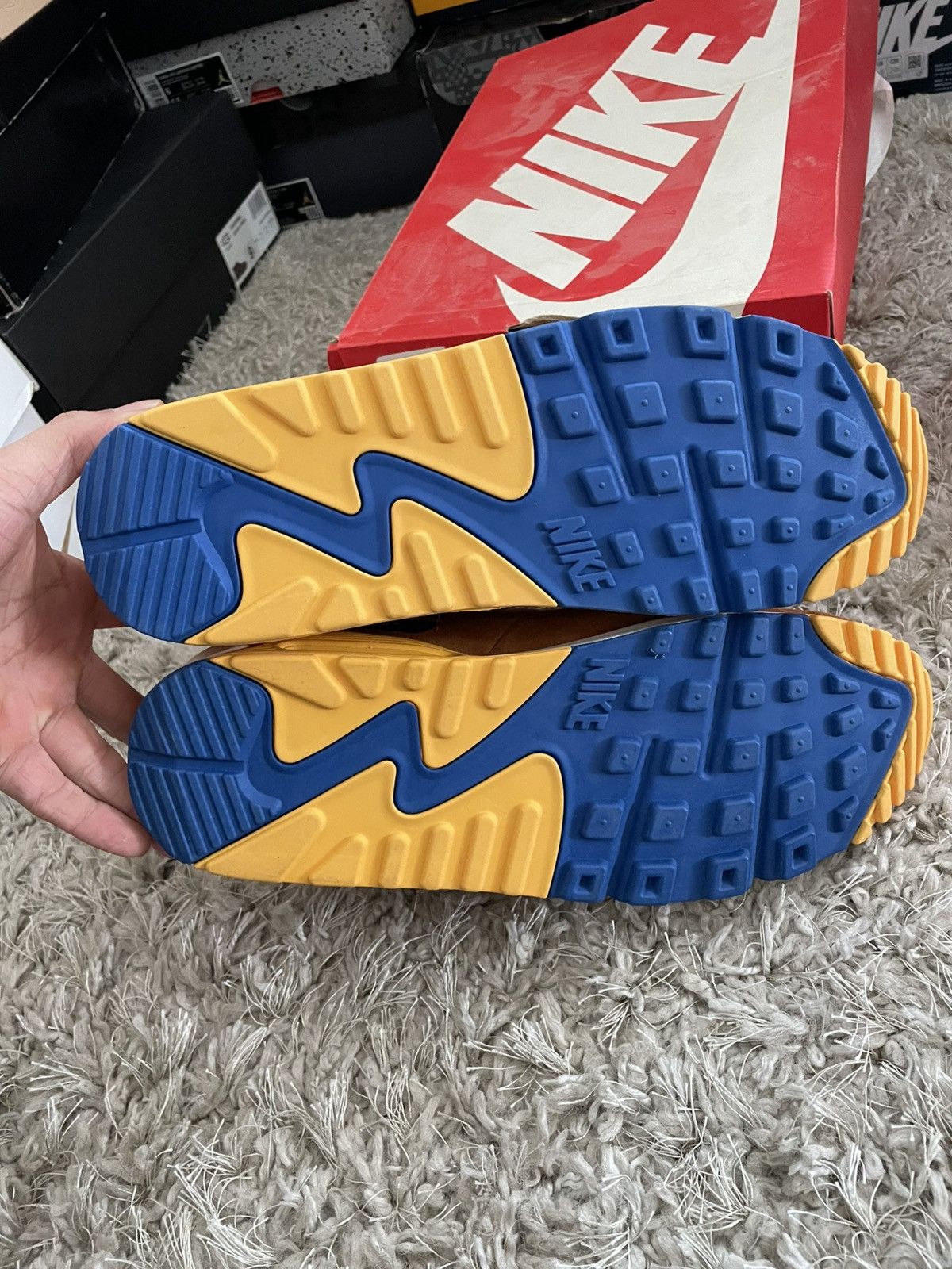 Nike Nike Air Max 90 Premium Curry Size US 10 / EU 43 - 9 Thumbnail