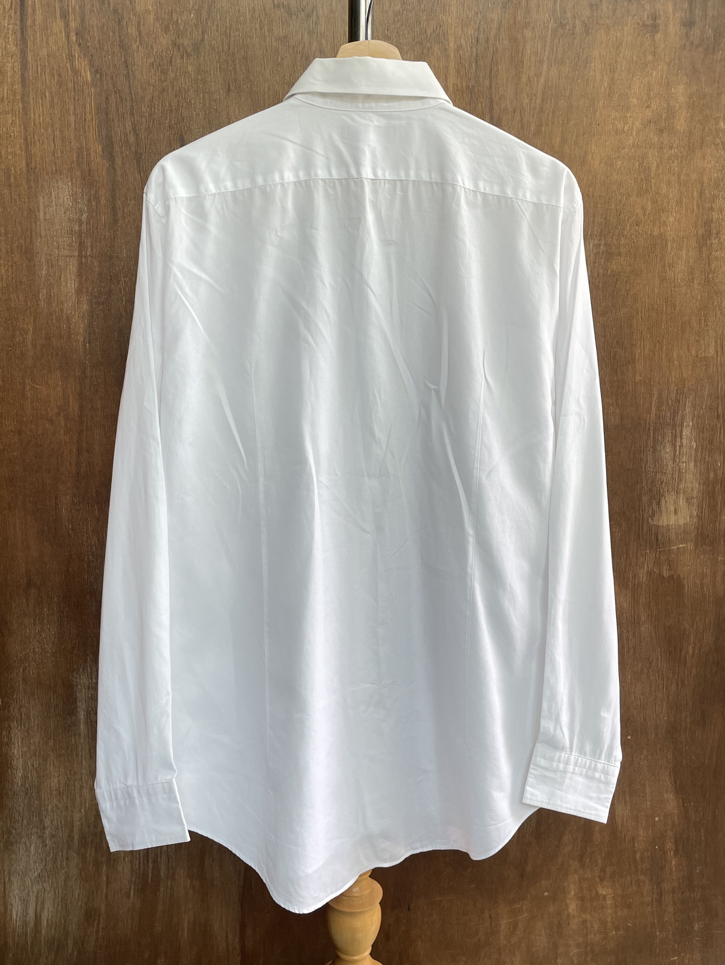 Issey Miyake ISSEY MIYAKE Classic White Shirt Black Label Size US M / EU 48-50 / 2 - 3 Thumbnail