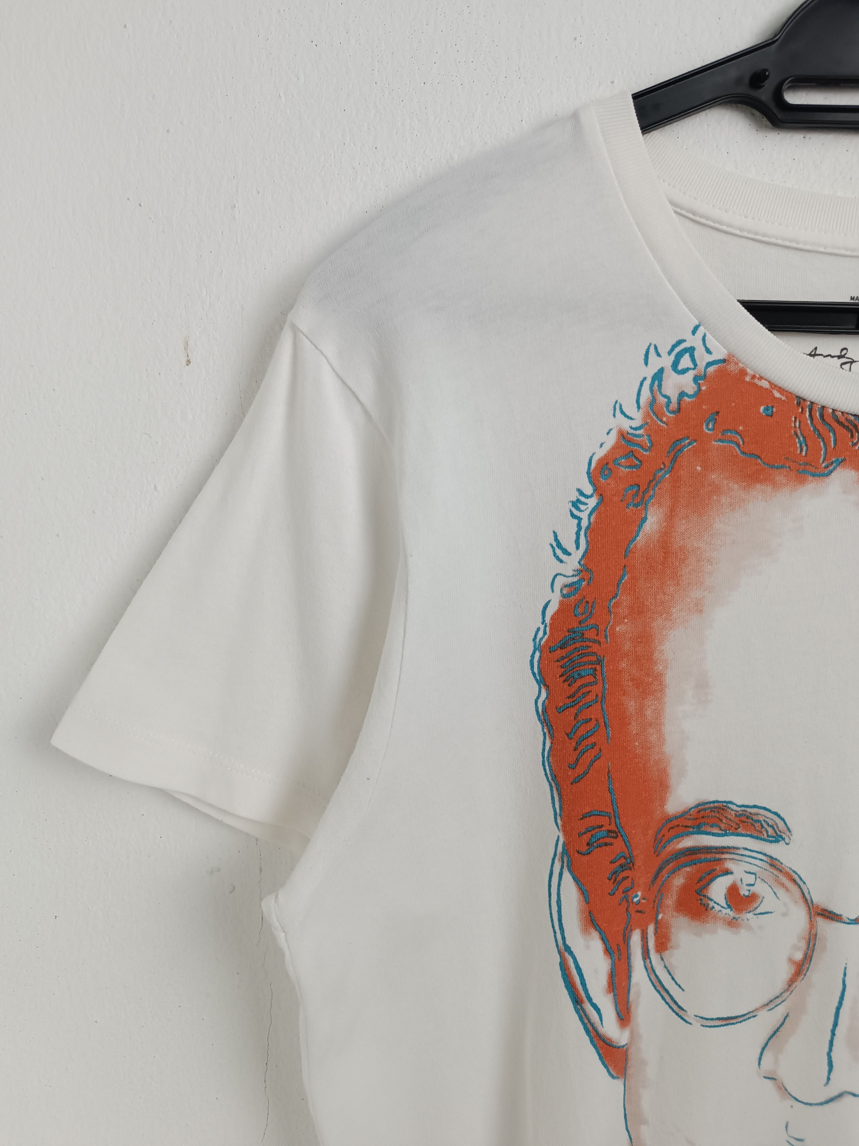 Andy Warhol VINTAGE KEITH HARING X ANDY WARHOL ART TEE BASQUIAT GOGH Size US M / EU 48-50 / 2 - 5 Thumbnail