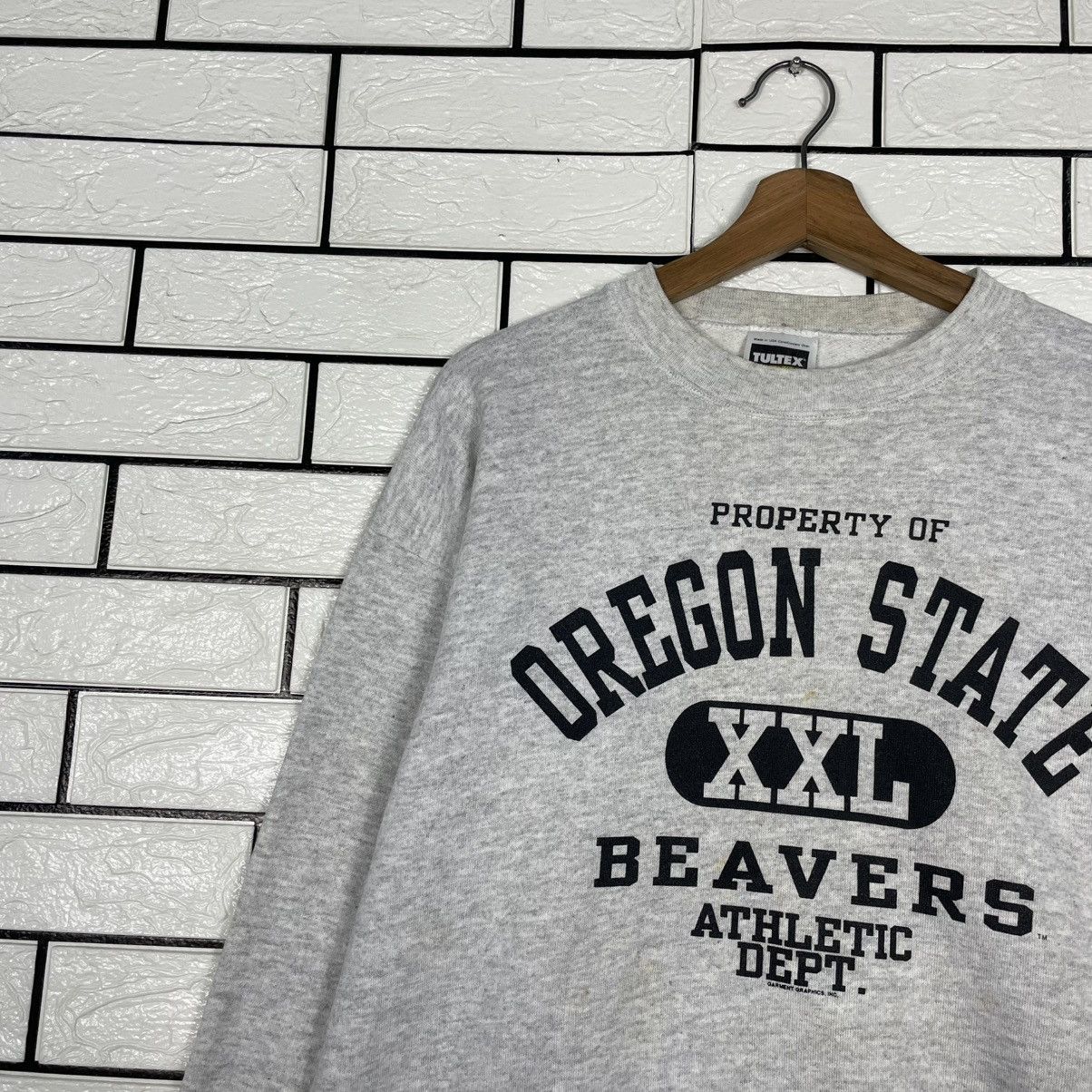 Tultex Vintage Oregon Staye Beavers Crewneck Sweatshirt Size US L / EU 52-54 / 3 - 6 Thumbnail