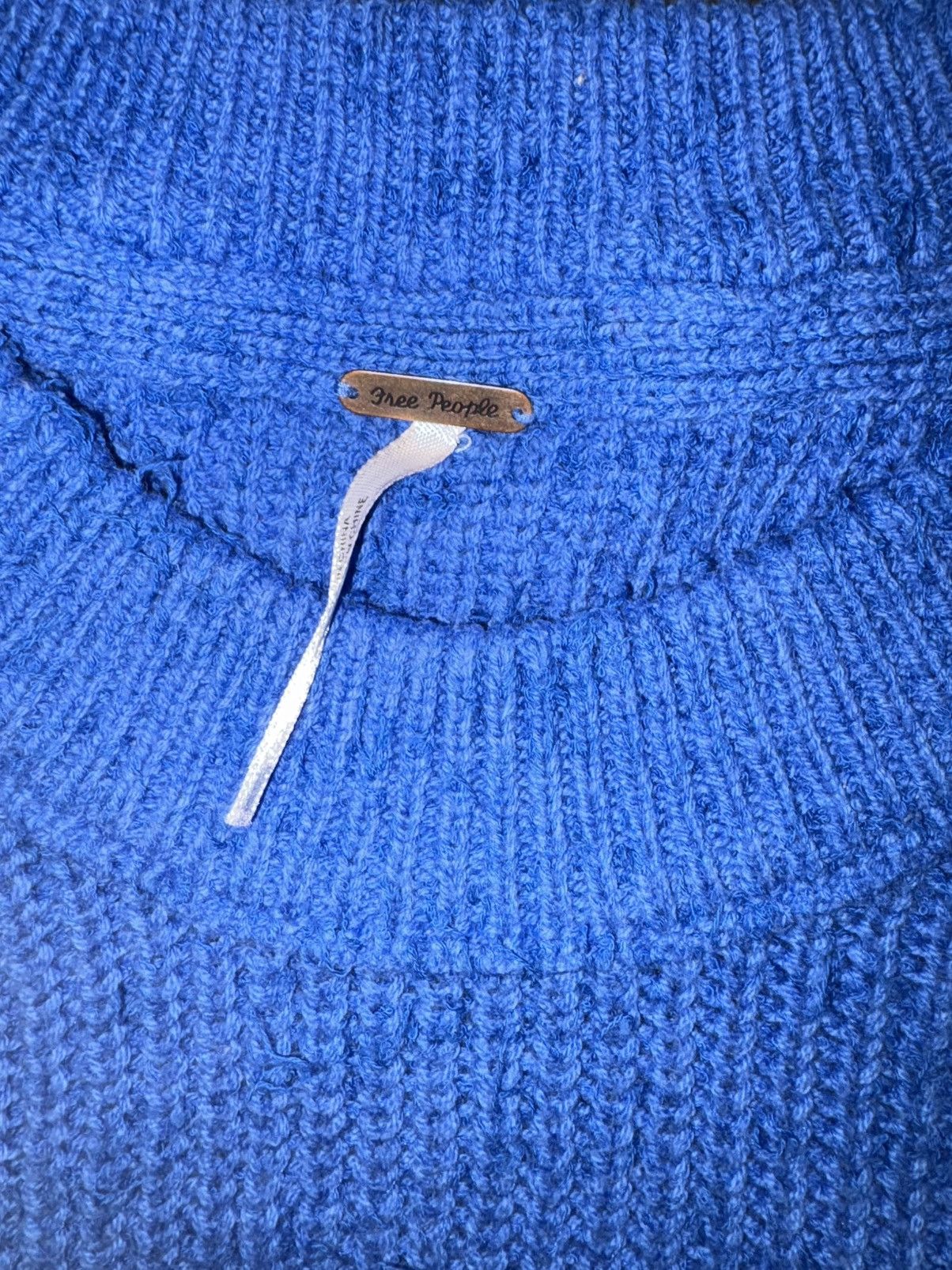 Free People Free People Sunday Scoop Oversized Sweater Size XS / US 0-2 / IT 36-38 - 7 Thumbnail
