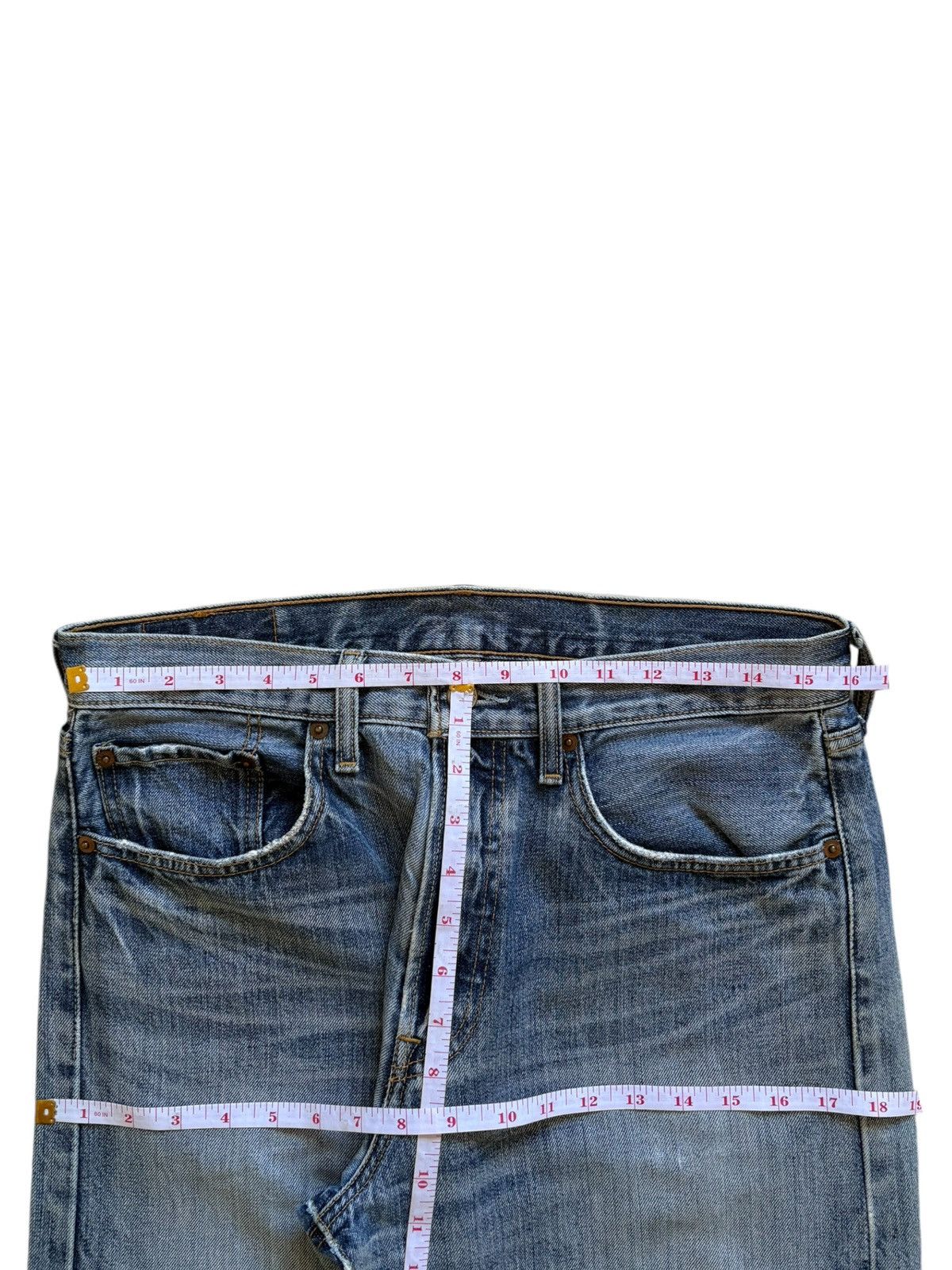 Levi's Vintage 90s Levis 501 Faded Wash Distressed Loose Jeans Size US 32 / EU 48 - 11 Thumbnail