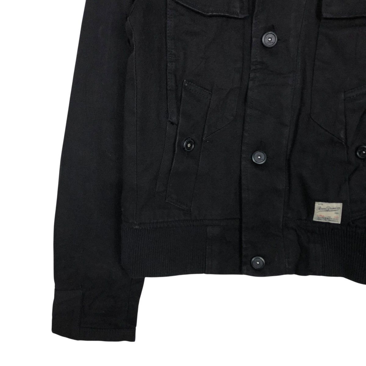 G-Star 🔥VINTAGE CROPPED BIKER JACKET G STAR RAW MULTI POCKETS Size US XS / EU 42 / 0 - 6 Thumbnail