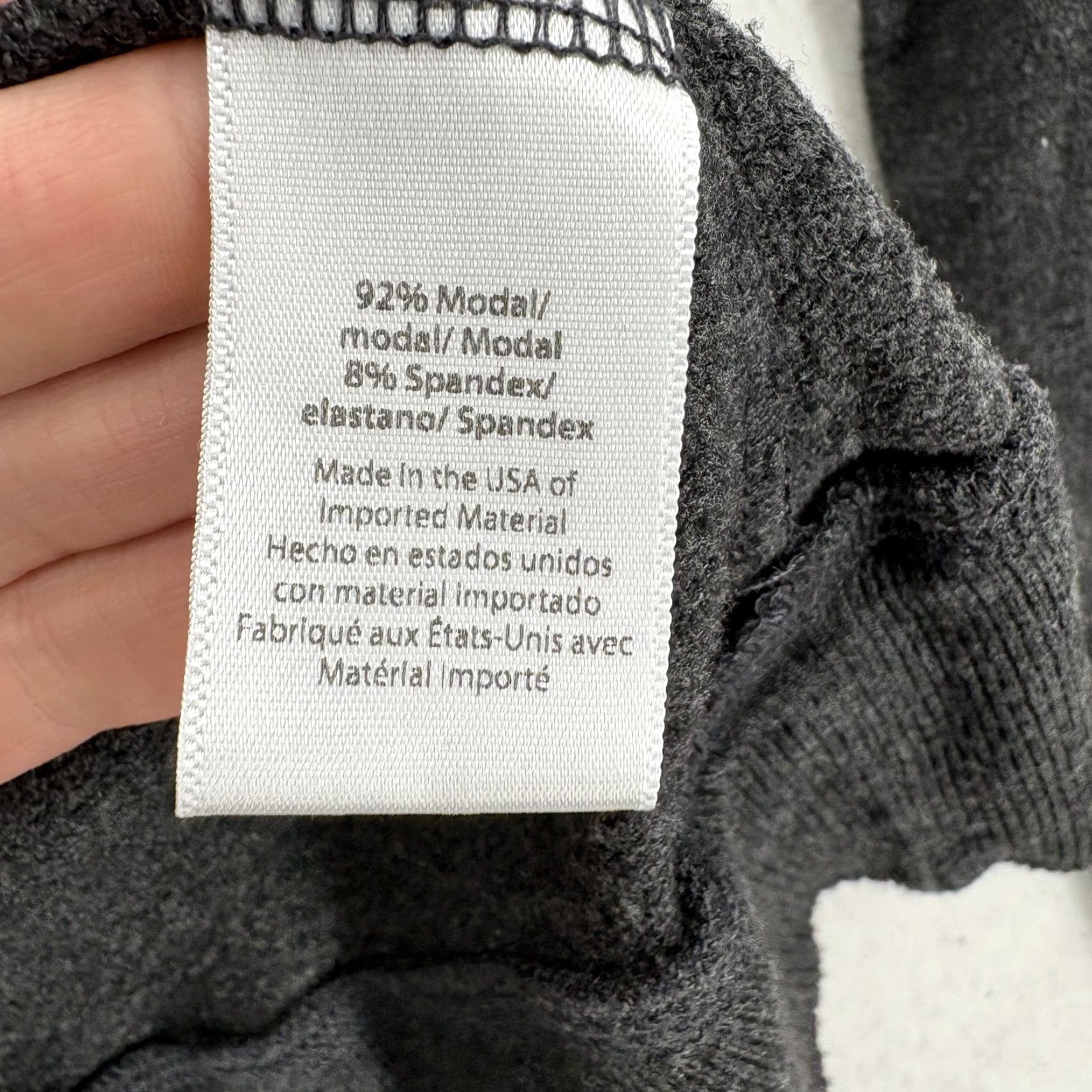 Beyond Yoga Beyond Yoga Sweatshirt Womens XS Gray Modal Fleece Crew Neck Raglan Pullover Size XS / US 0-2 / IT 36-38 - 5 Thumbnail