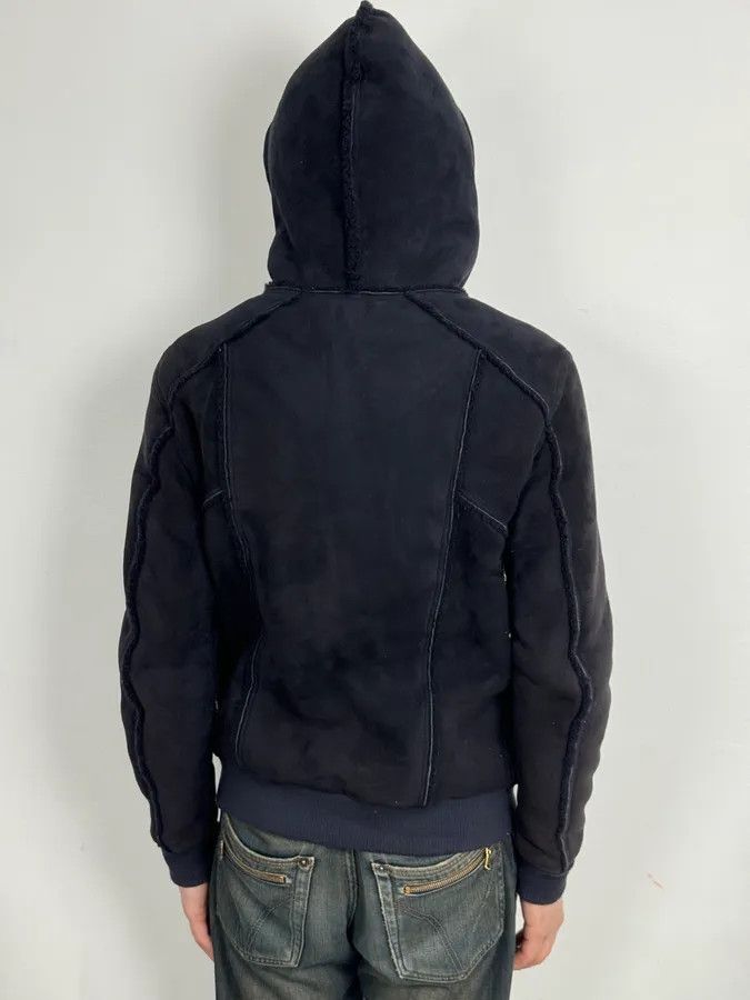 Balmain AW2017 Balmain Black Lamb Leather Hooded Jacket Size US M / EU 48-50 / 2 - 3 Thumbnail