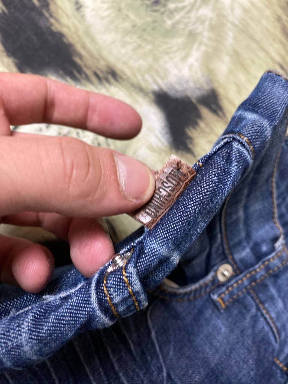 Moschino Y2K MOSCHINO Jeans Flared Low Rise Sexy Jeans Glamour 00s Size 27" / US 4 / IT 40 - 14 Thumbnail