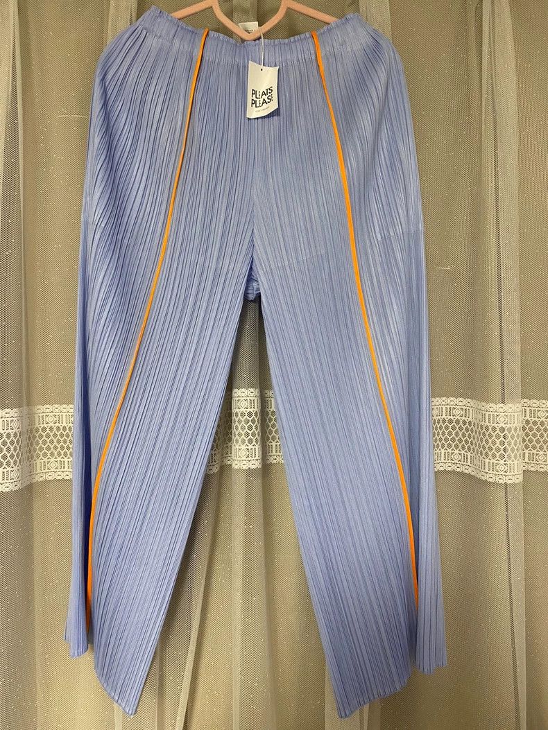 Issey Miyake Issey Miyake size:3 Light blue pleated vest Size M / US 6-8 / IT 42-44 - 4 Thumbnail
