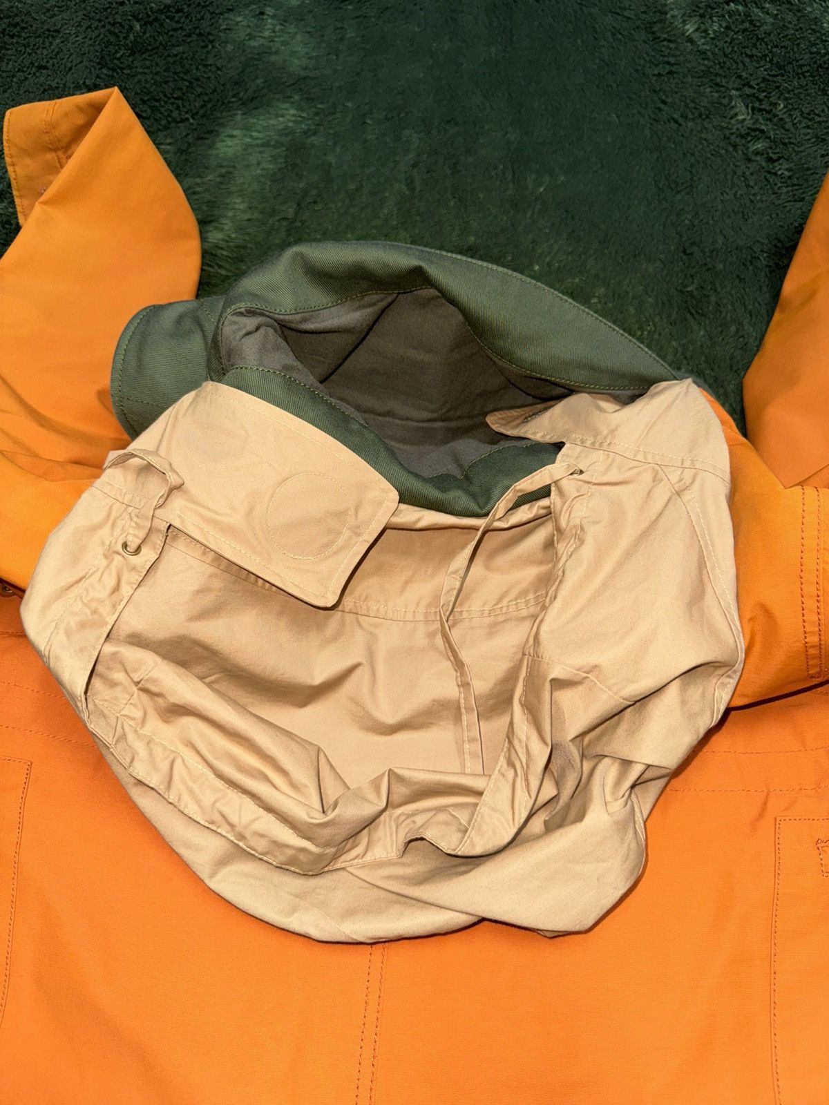 Japanese Brand [38] Customellow MVW Corduroy Collar Hunting Jacket Orange Size US M / EU 48-50 / 2 - 13 Thumbnail