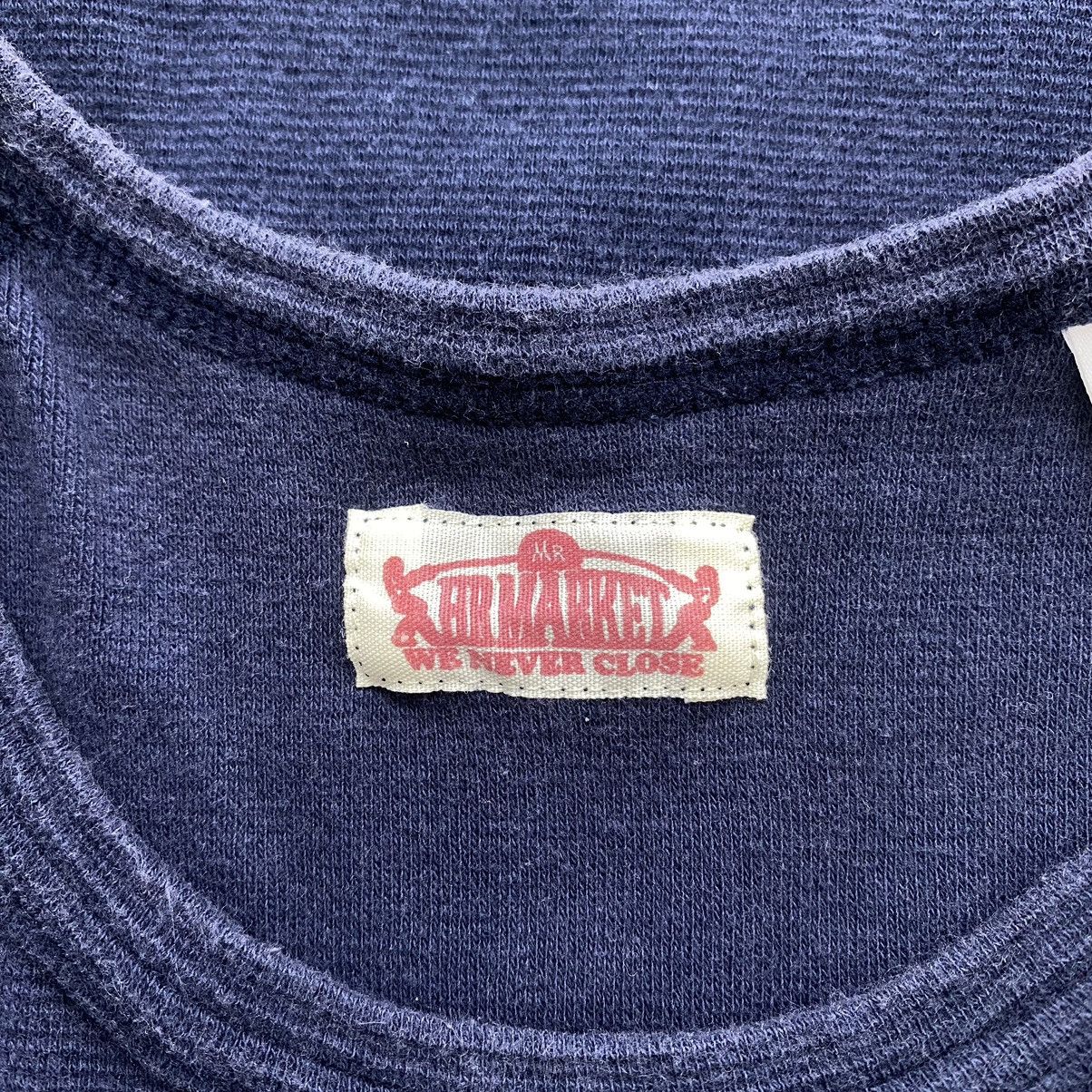 Other HR MARKET Japanese Brand Plain Navy Short Sleeve Shirt Size US XS / EU 42 / 0 - 5 Thumbnail