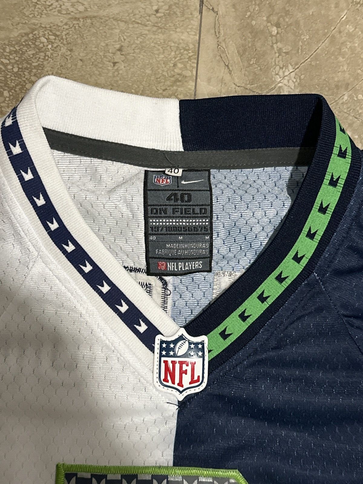 NFL × Nike Russel Wilson Seattle Seahawks Split Jersey Size US L / EU 52-54 / 3 - 4 Thumbnail