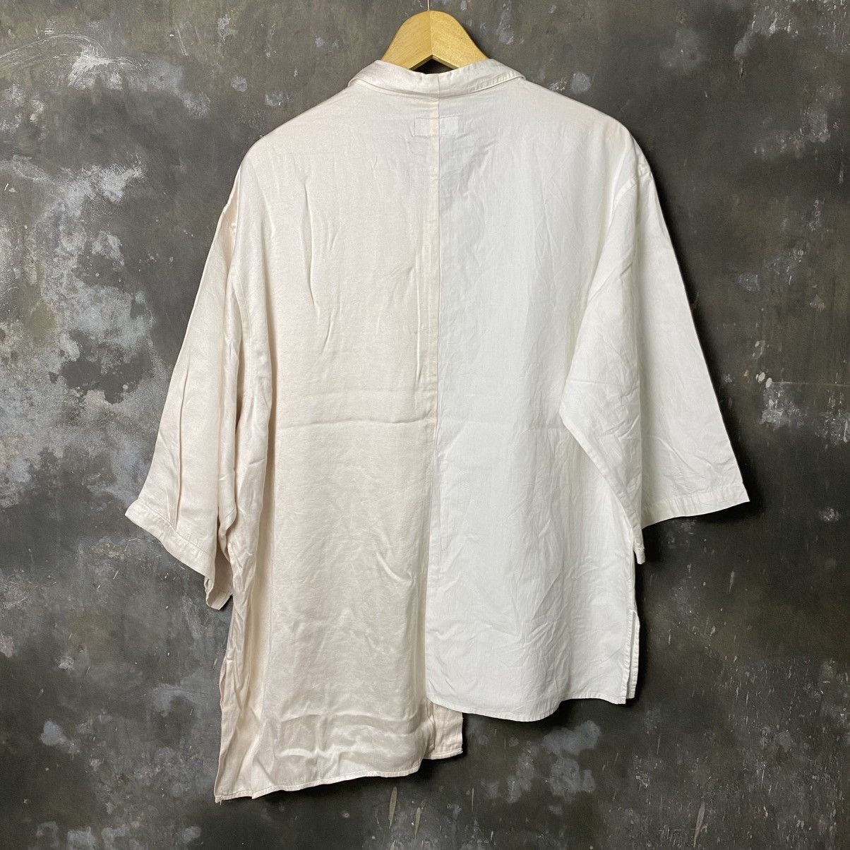 Designer × HARE × Japanese Brand hare japan designer unbalanced cut unique shirt Size US XL / EU 56 / 4 - 2 Thumbnail