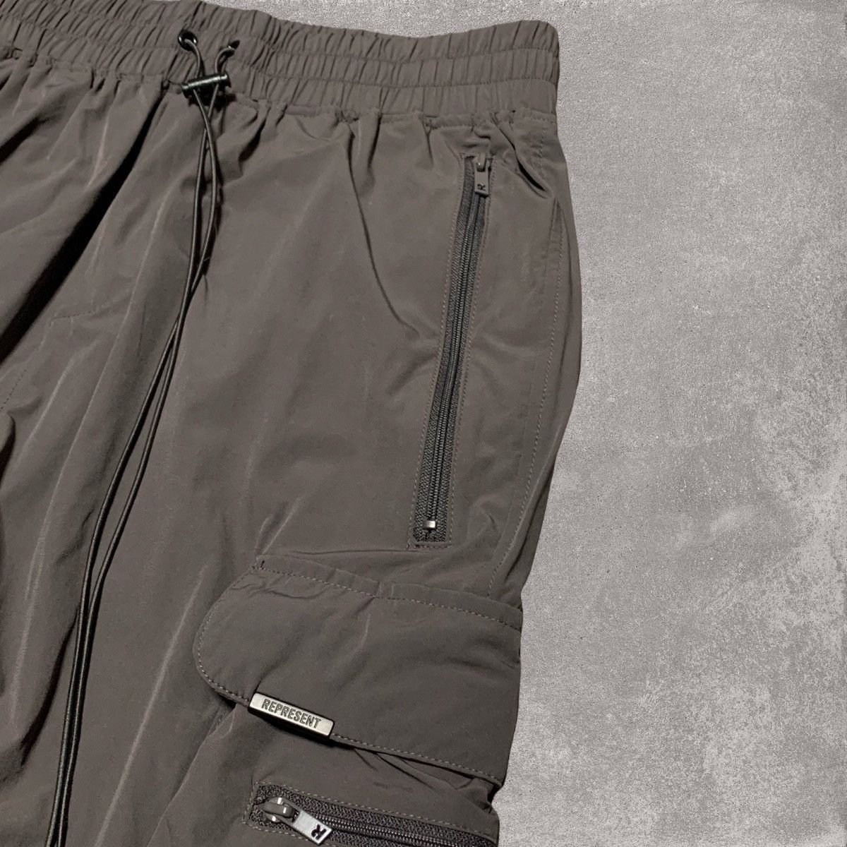 Represent Clo. Represent XS 247 Pants Grey Cargo Track Pant Bottoms Size US 28 / EU 44 - 3 Thumbnail