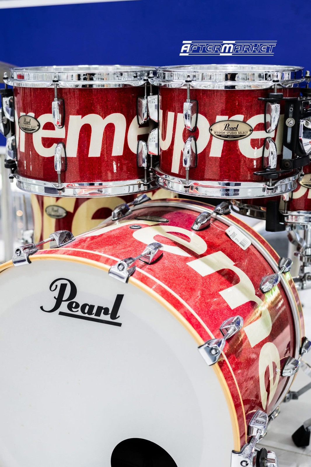 Supreme Supreme X Pearl Complete Drum Set Size 46 - 2 Thumbnail