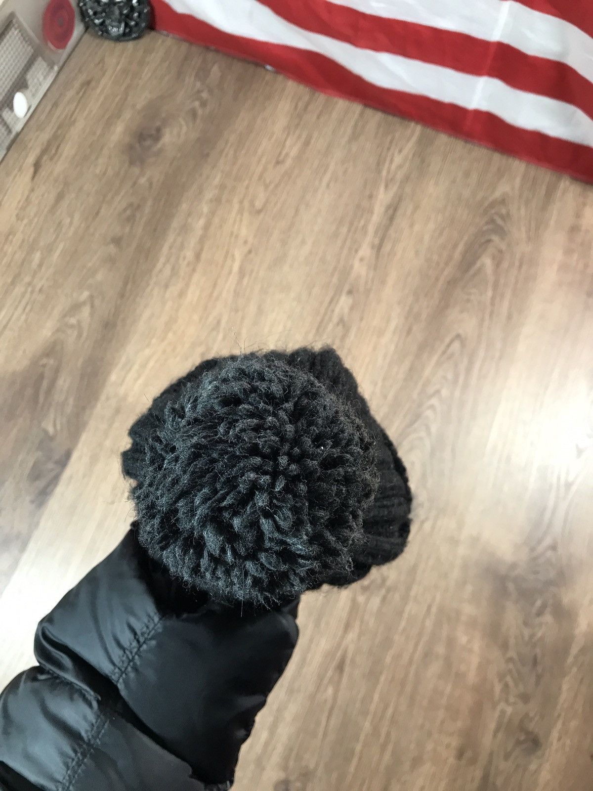 Napapijri × Vintage Vintage Napapijri Knit Hat Big Logo Size ONE SIZE - 7 Thumbnail