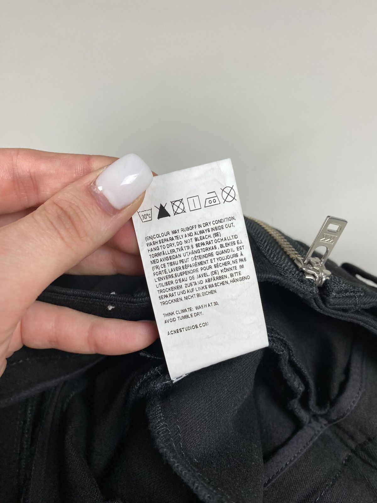 Acne Studios Acne Studios Skin Black ladies jeans pants size 25 / 34 Size 25" / US 0 / IT 36 - 15 Thumbnail