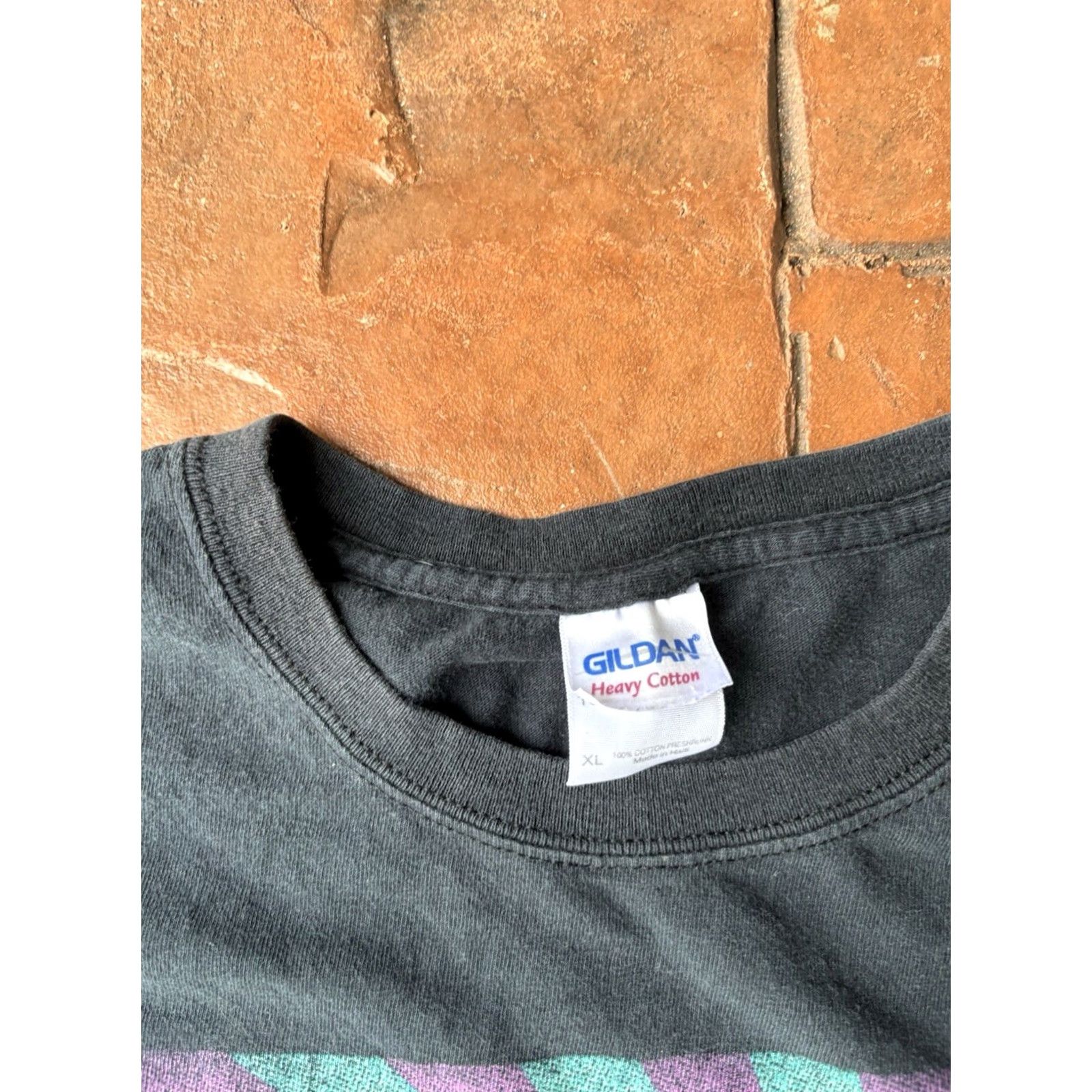 Gildan Journey Band 2014 Tour T Shirt XL Black Double-Sided Crew Neck Short Sleeve Men Gildan Cotton Blend Jersey Size US M / EU 48-50 / 2 - 2 Thumbnail