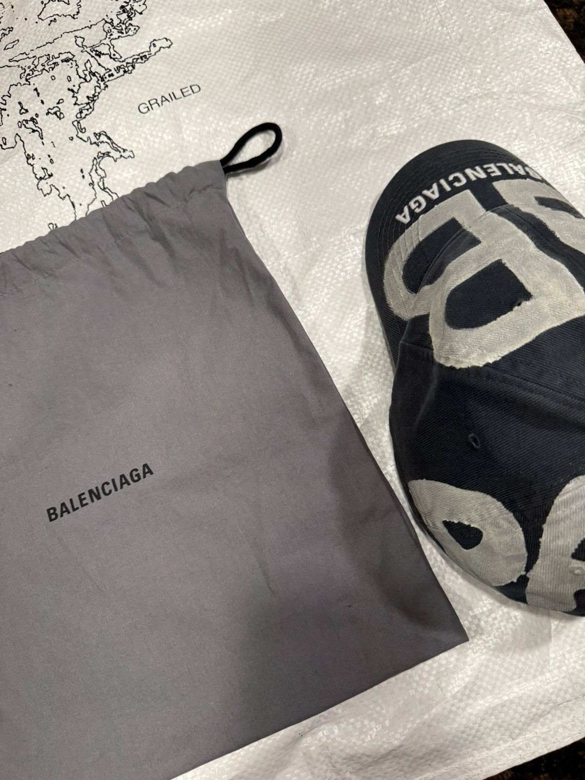 Balenciaga Balenciaga BB Sprayed Cap Size ONE SIZE - 6 Thumbnail