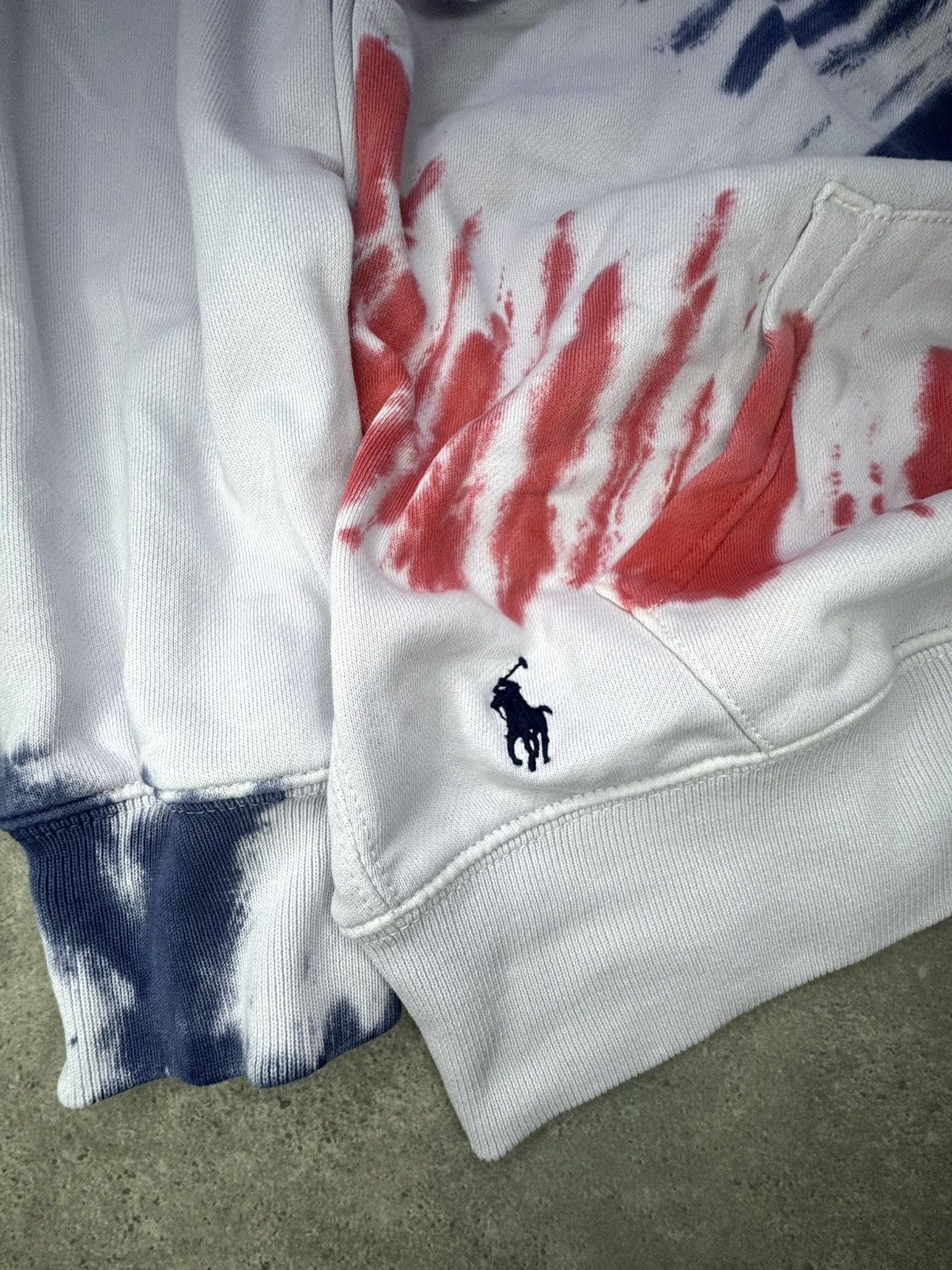 Polo Ralph Lauren Polo Ralph Lauren Team USA Tie-Dye Hoodie Size US M / EU 48-50 / 2 - 3 Thumbnail