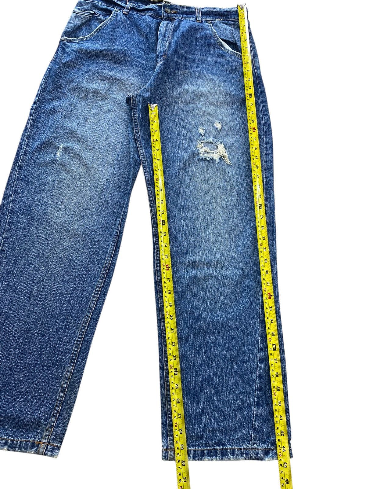 Karl Kani Karl Kani Blue Wash Straight Leg Style Jeans Size US 34 / EU 50 - 8 Thumbnail