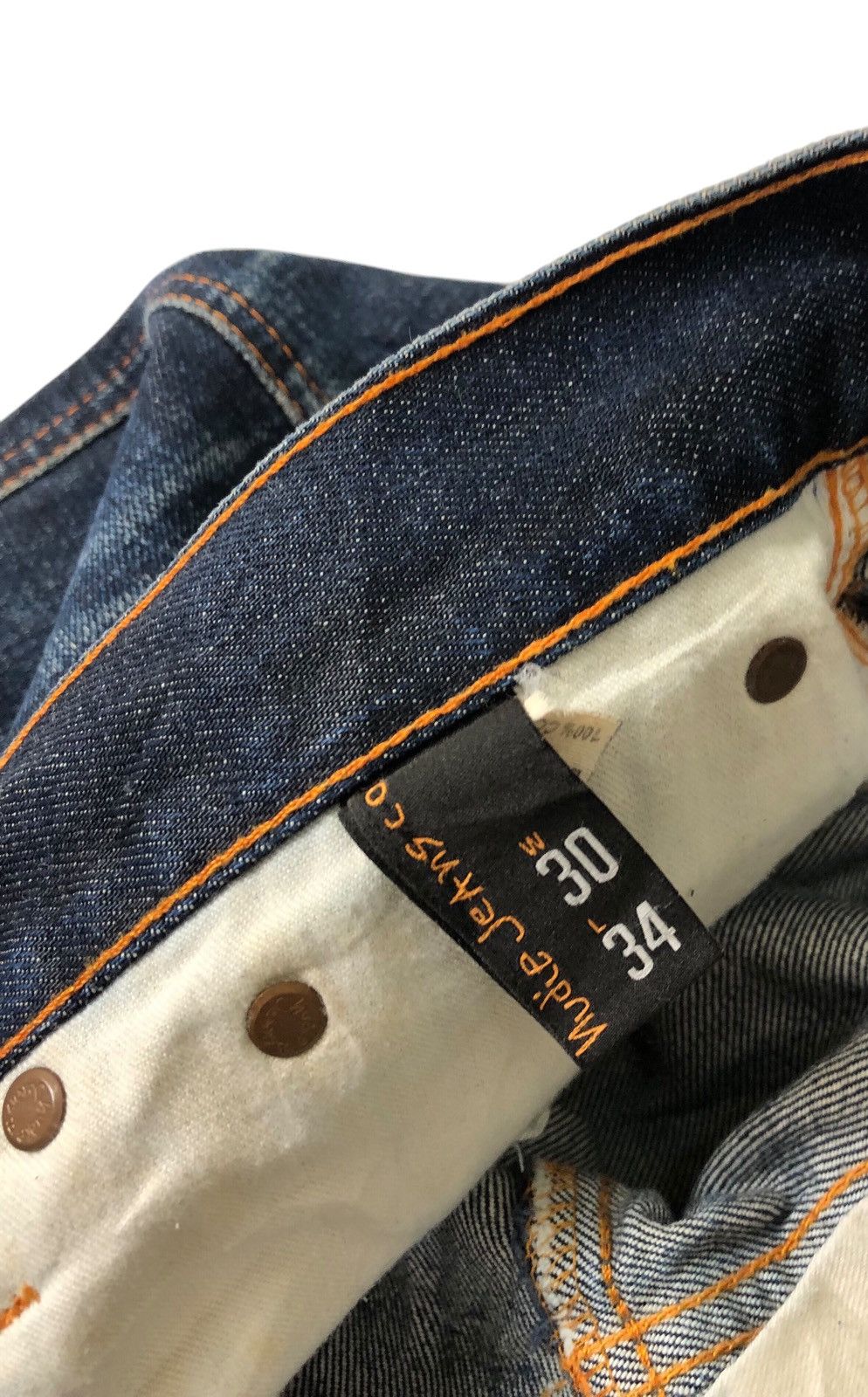 Nudie Jeans Nudie Slim Jim Denim Jeans Size US 30 / EU 46 - 14 Thumbnail