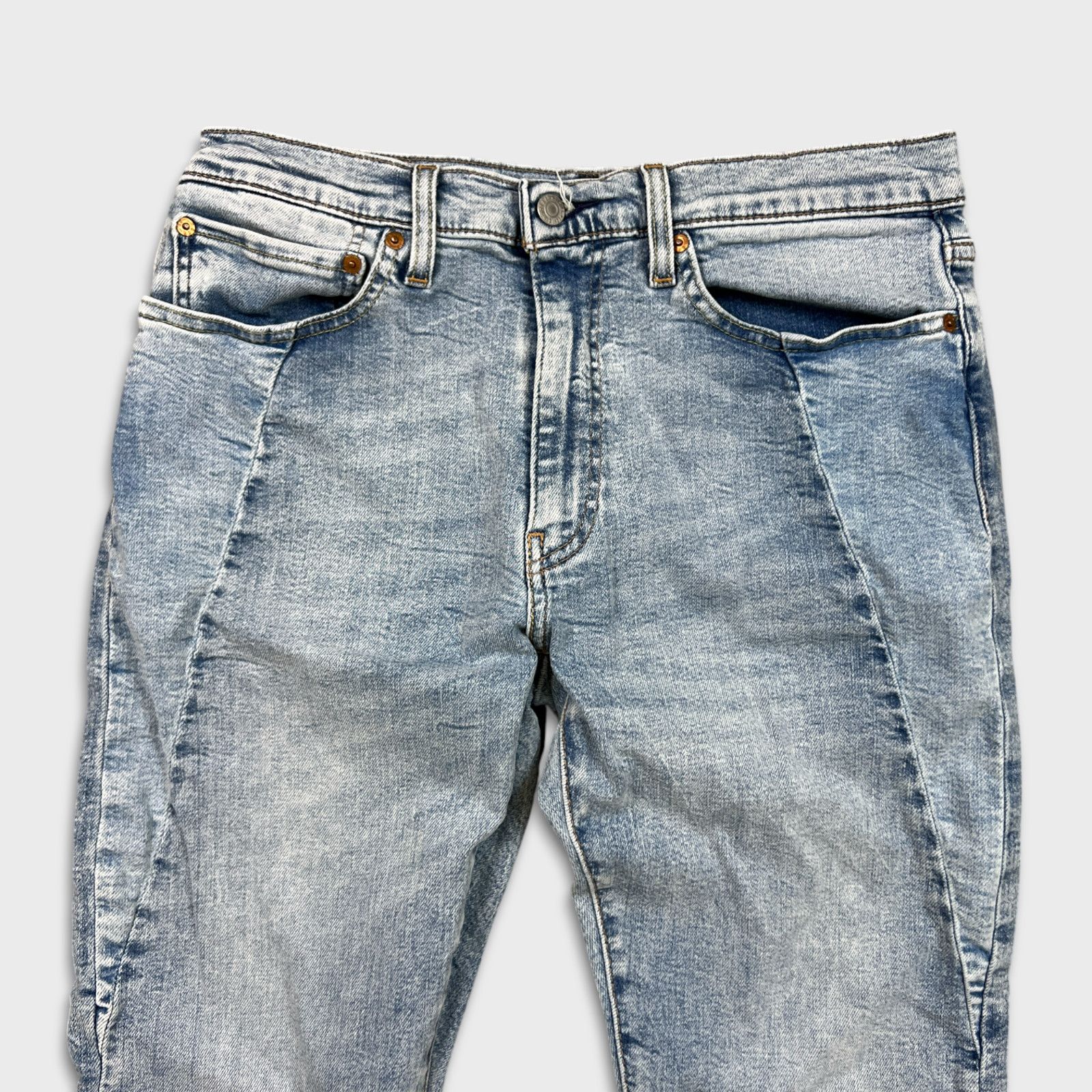 Levi's × Vintage Levi's 512 Jeans 34x32 Slim Taper Leg Premium Denim Pants Size US 34 / EU 50 - 2 Thumbnail
