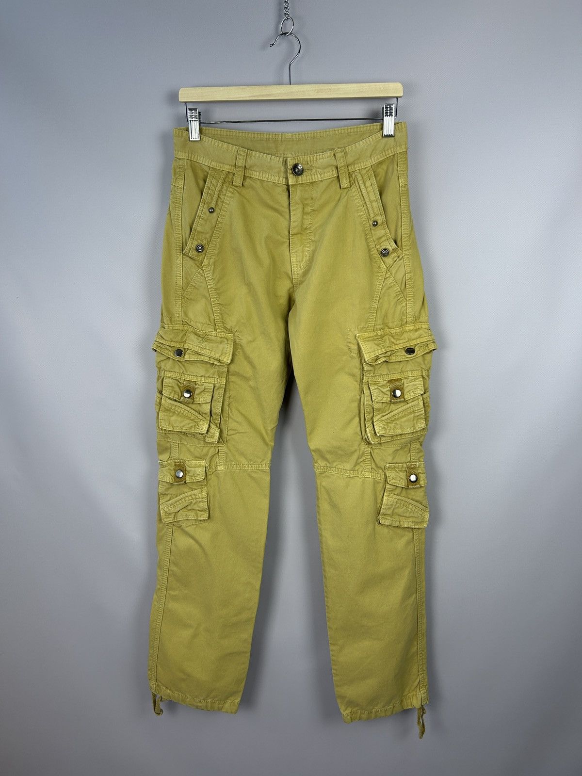 Japanese Brand Junye Tactical Japanese jeans Cargo pants Tan Sand W30 L32 Size US 30 / EU 46 - 1 Thumbnail