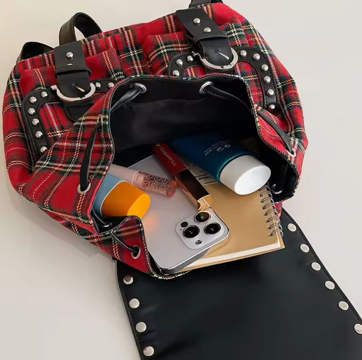 Japanese Brand Backpacks HarajukuTrend Aesthetic Preppy University Back Size ONE SIZE - 5 Thumbnail
