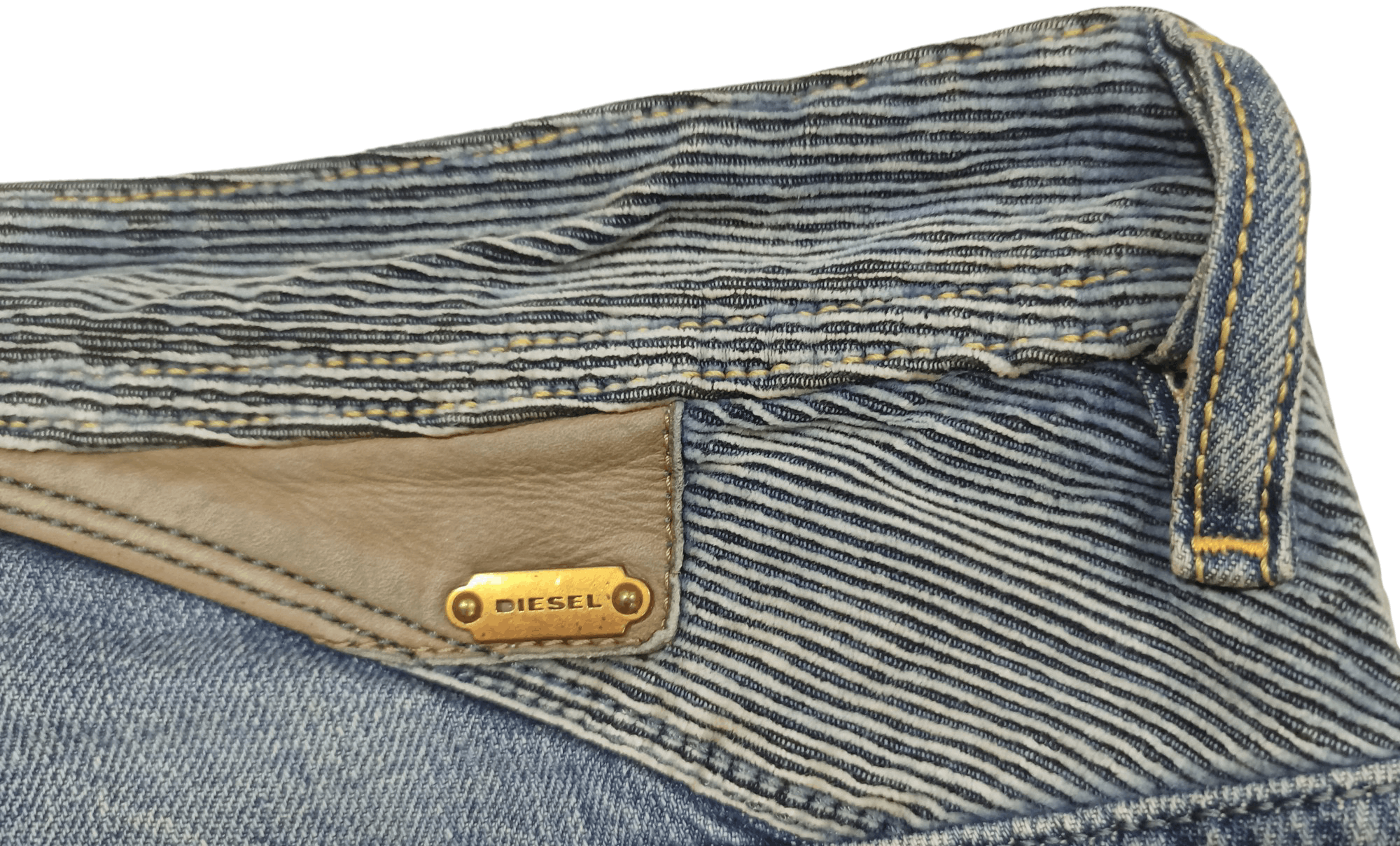 Diesel DIESEL REYHAN DISTRESSED DENIM FLARE JEANS Size US 31 - 15 Thumbnail