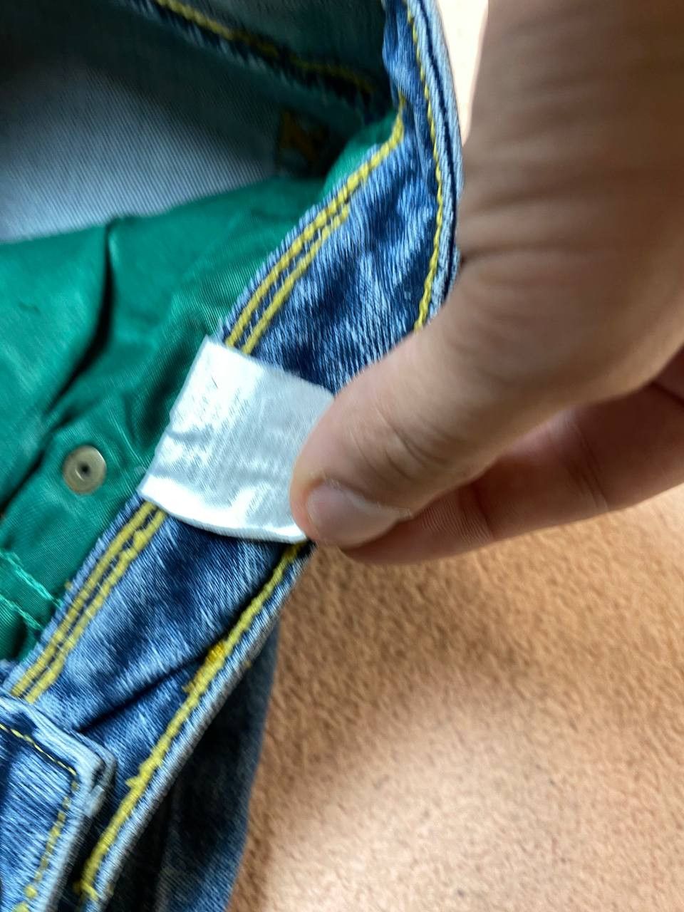 Japanese Brand × Lee Vintage 90's Lee Denim Blue Jeans Faded Distressed Size 27" / US 4 / IT 40 - 4 Thumbnail