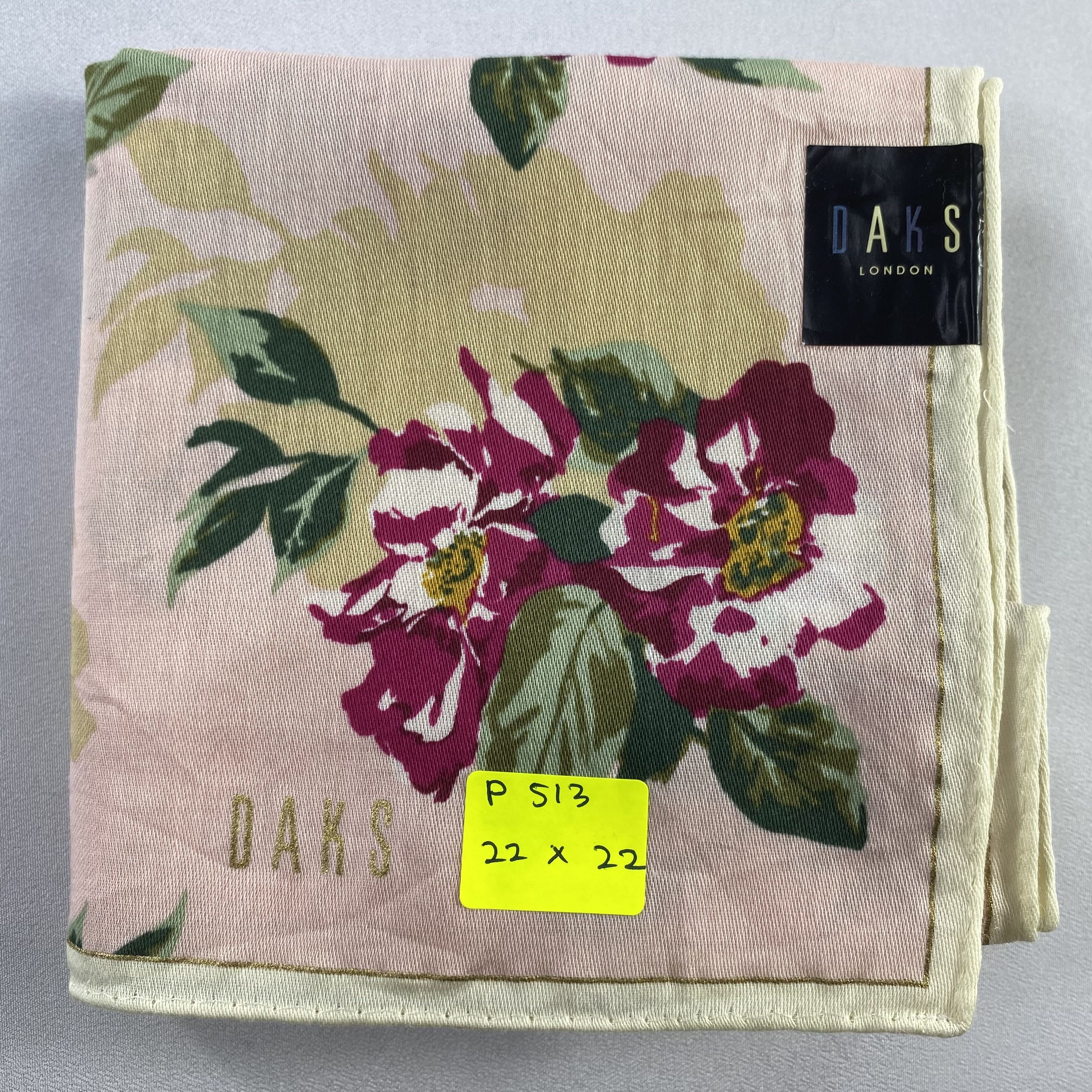 DAKS × Vintage NWT Daks London Bandana/ Handkerchief / Neckerchief-P513 Size ONE SIZE - 5 Thumbnail