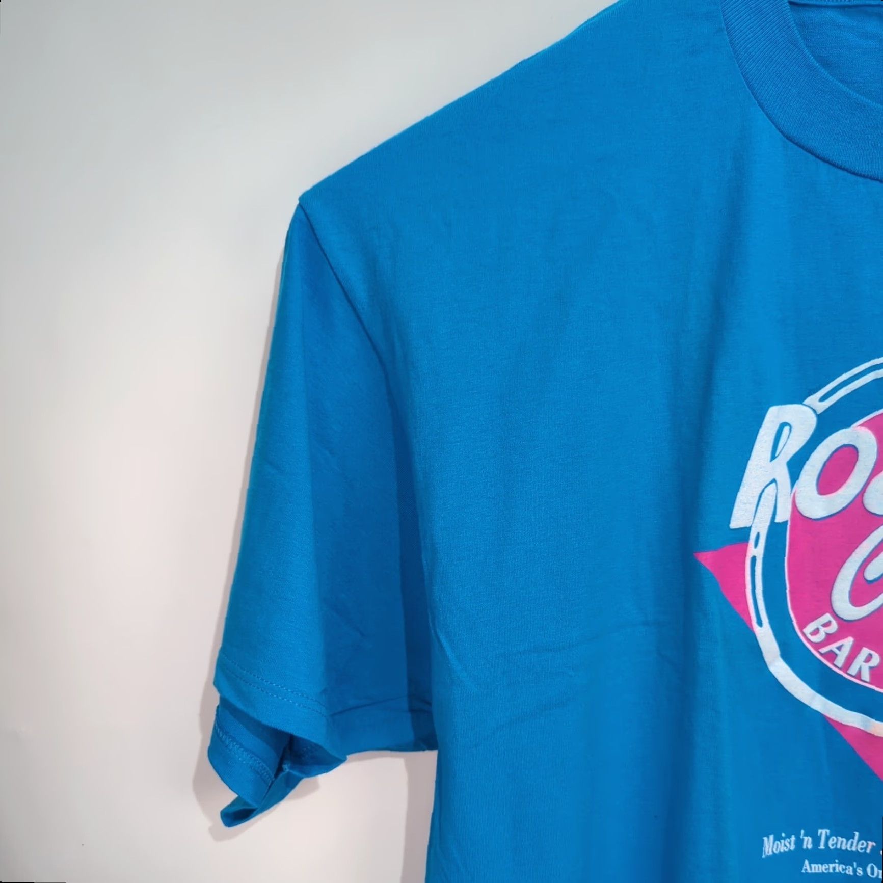 Jerzees VINTAGE Roadkill Cafe T Shirt Glow In The Dark New USA Made 2XL XXL Blue Jerzees Shirt Mens 90s Glow Size US XXL / EU 58 / 5 - 4 Thumbnail