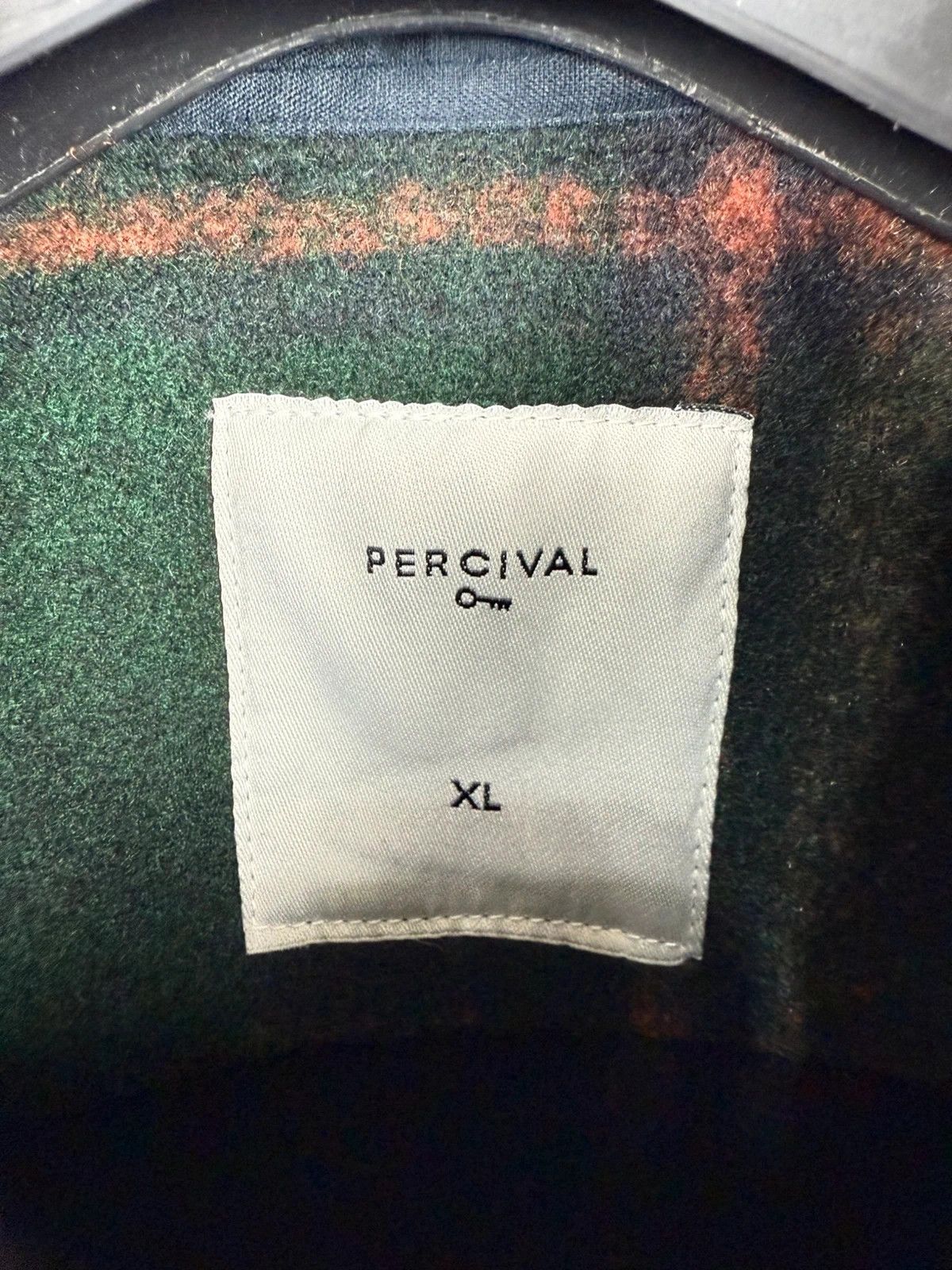 Percival Percival Plaid Warm Shaket Dax Button Up Polyester size XL Size US XL / EU 56 / 4 - 3 Thumbnail