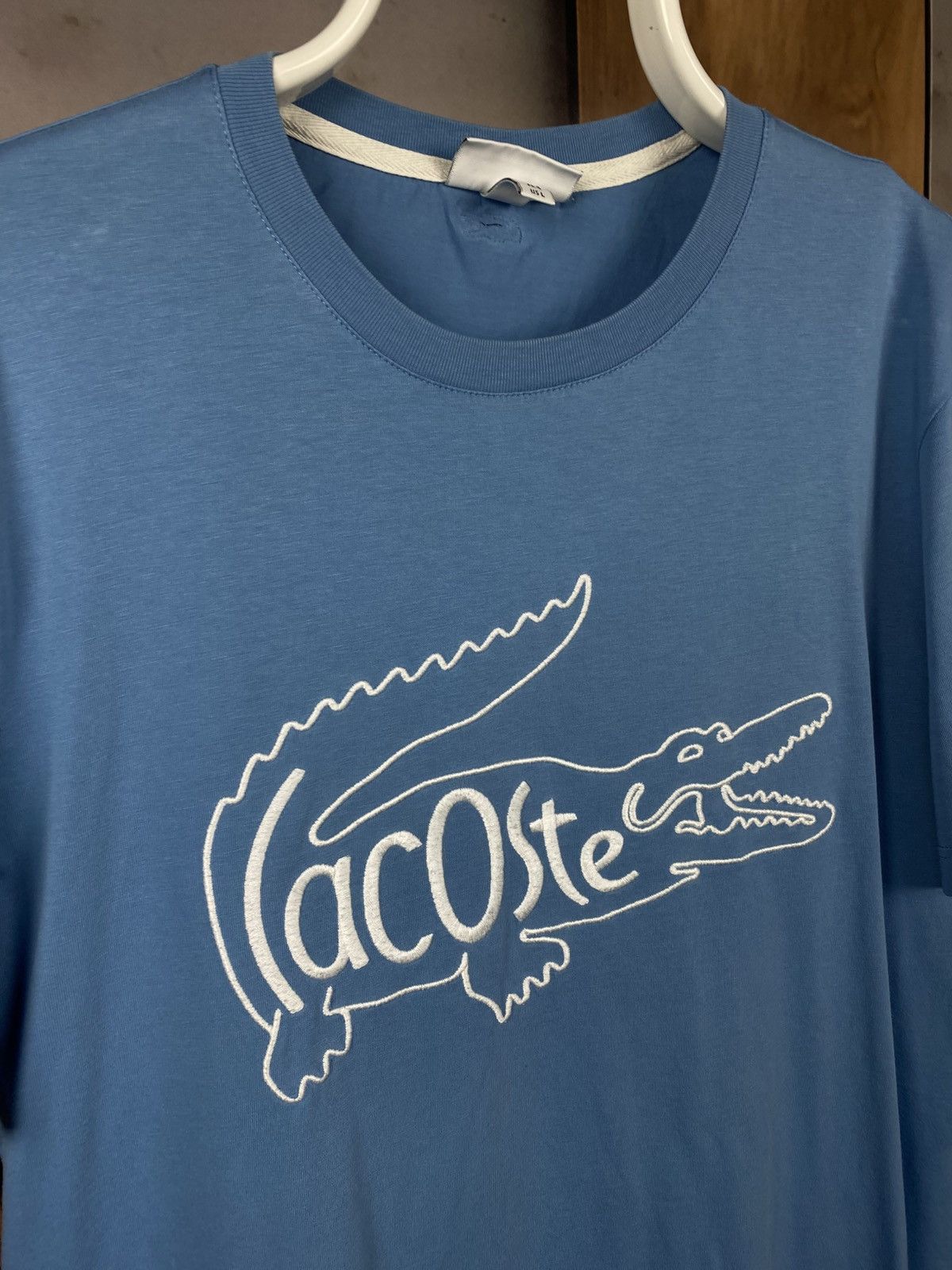 Lacoste Lacoste Big Logo Luxury T-Shirt Tee Short Sleeve Size US L / EU 52-54 / 3 - 2 Thumbnail
