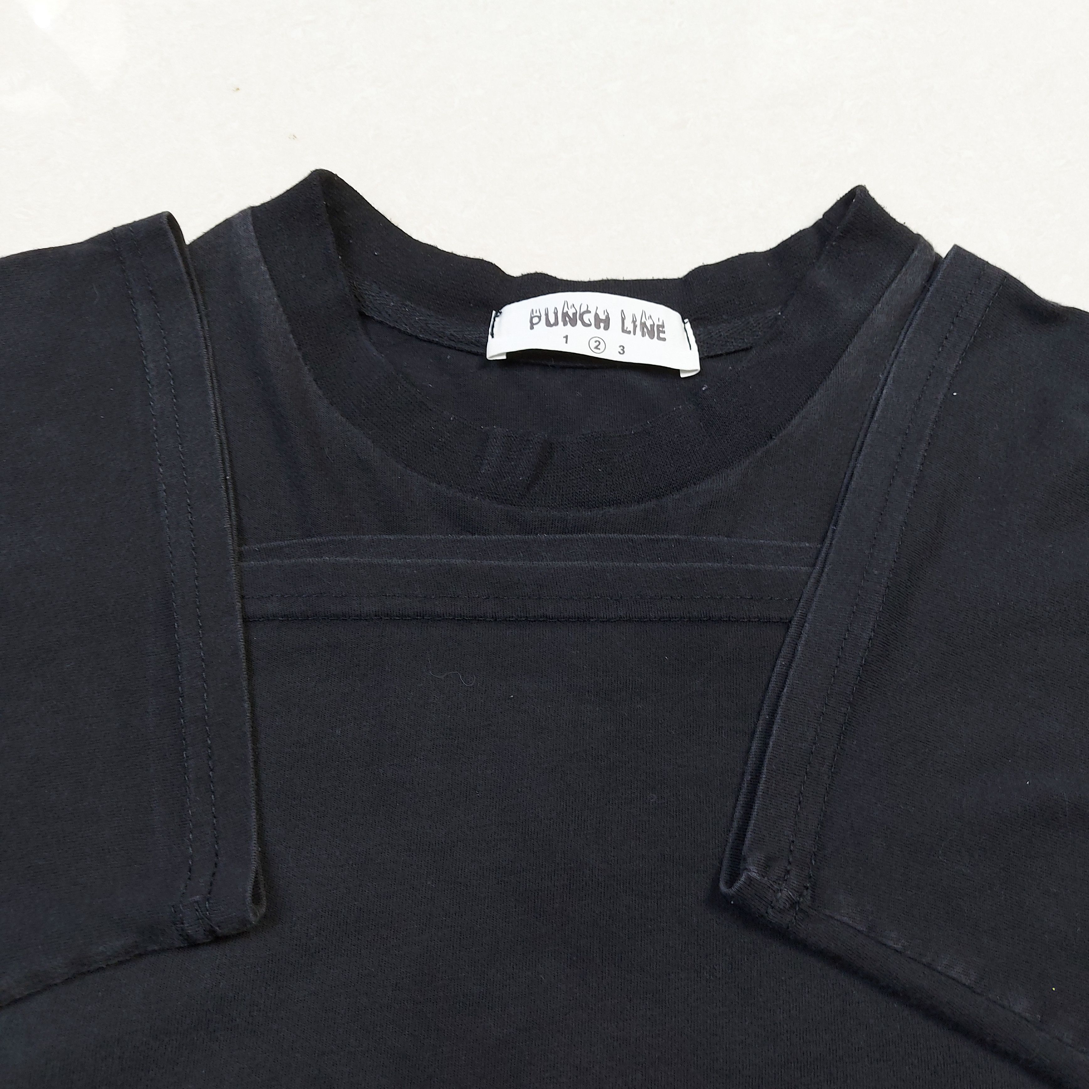 Japanese Brand Fear Of God Punch Line Japanese Brand Oversized Cropped TEE Size US XL / EU 56 / 4 - 12 Thumbnail