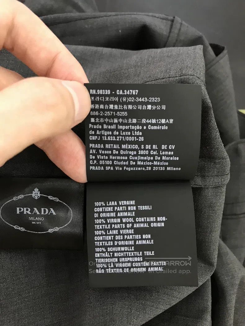 Prada Prada College-style thin wool suit jacket Size XS / US 0-2 / IT 36-38 - 6 Thumbnail