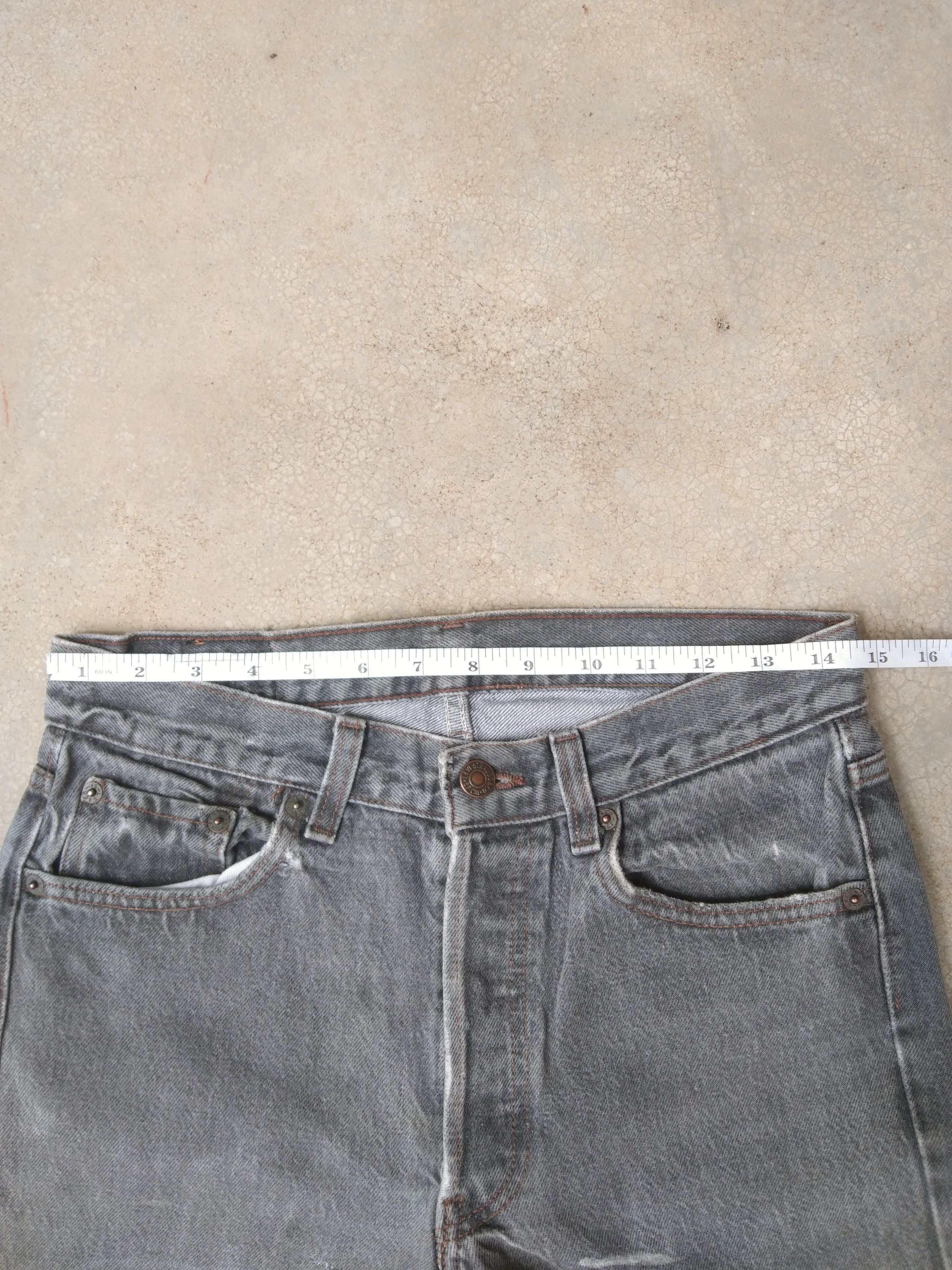 Levi's 80s Vintage Levi's 501 Made In USA Distressed Jeans 29x30 Size US 29 - 8 Thumbnail