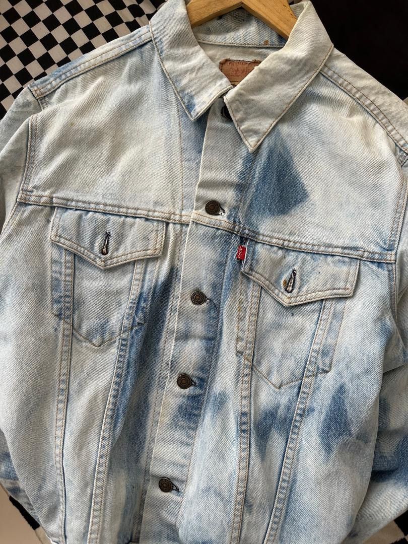 Levi's × Levi's Vintage Clothing × Vintage VINTAGE LEVIS ACID WASH BLUE DENIM Size US M / EU 48-50 / 2 - 3 Thumbnail