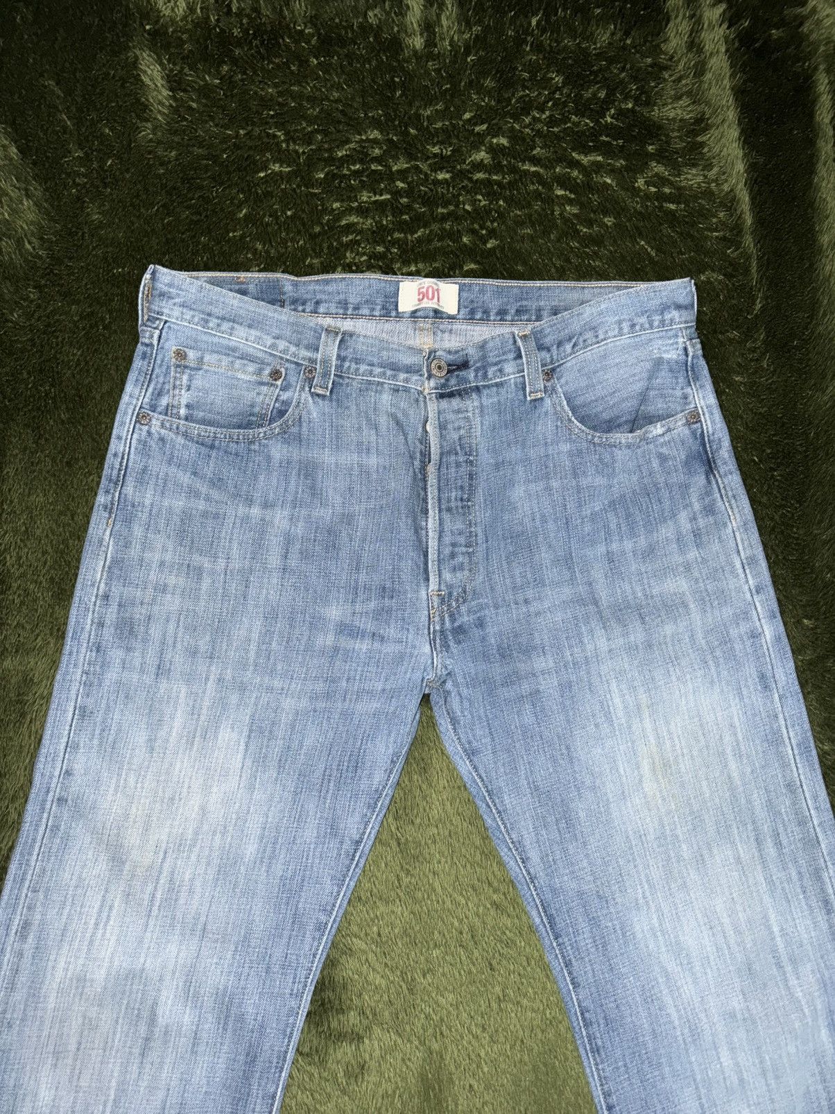Levi's [W36/L32] Levi’s 501 USA Vintage Light Indigo Denim Size US 36 / EU 52 - 5 Thumbnail