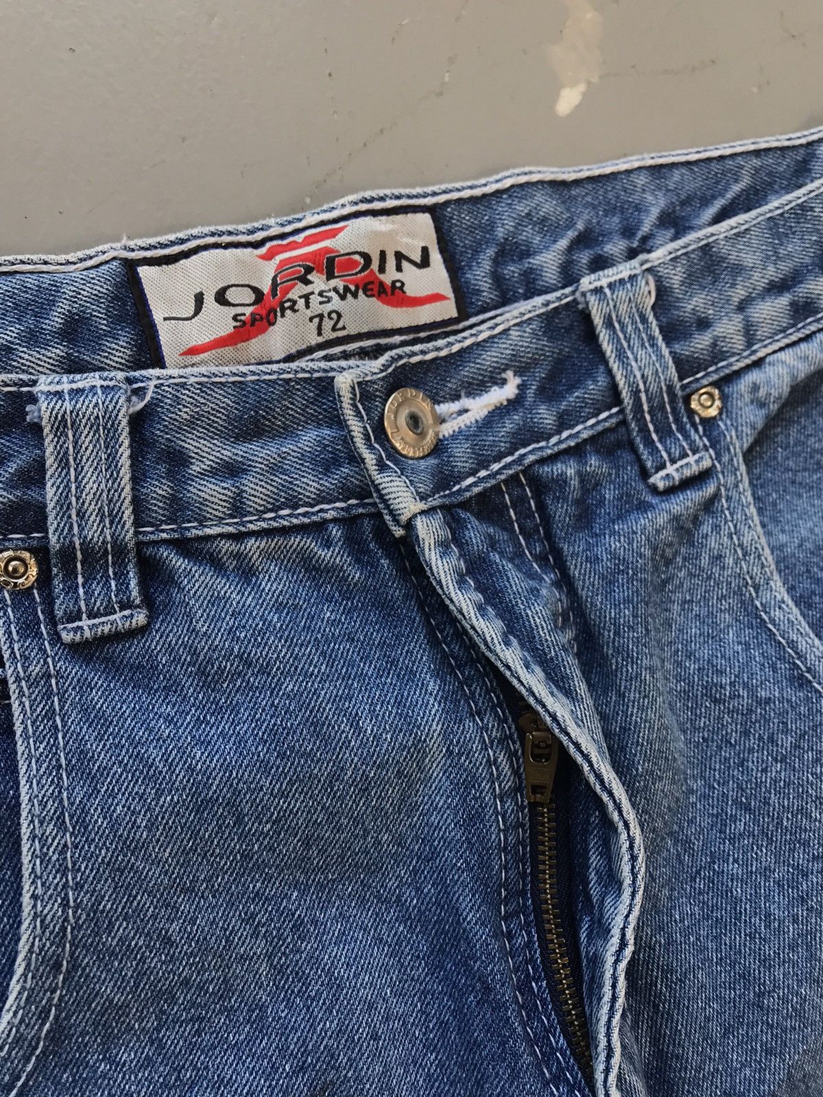 JNCO × Southpole × Vintage Vintage Jordin sportswear SpellOut logo denim Size US 32 / EU 48 - 7 Thumbnail