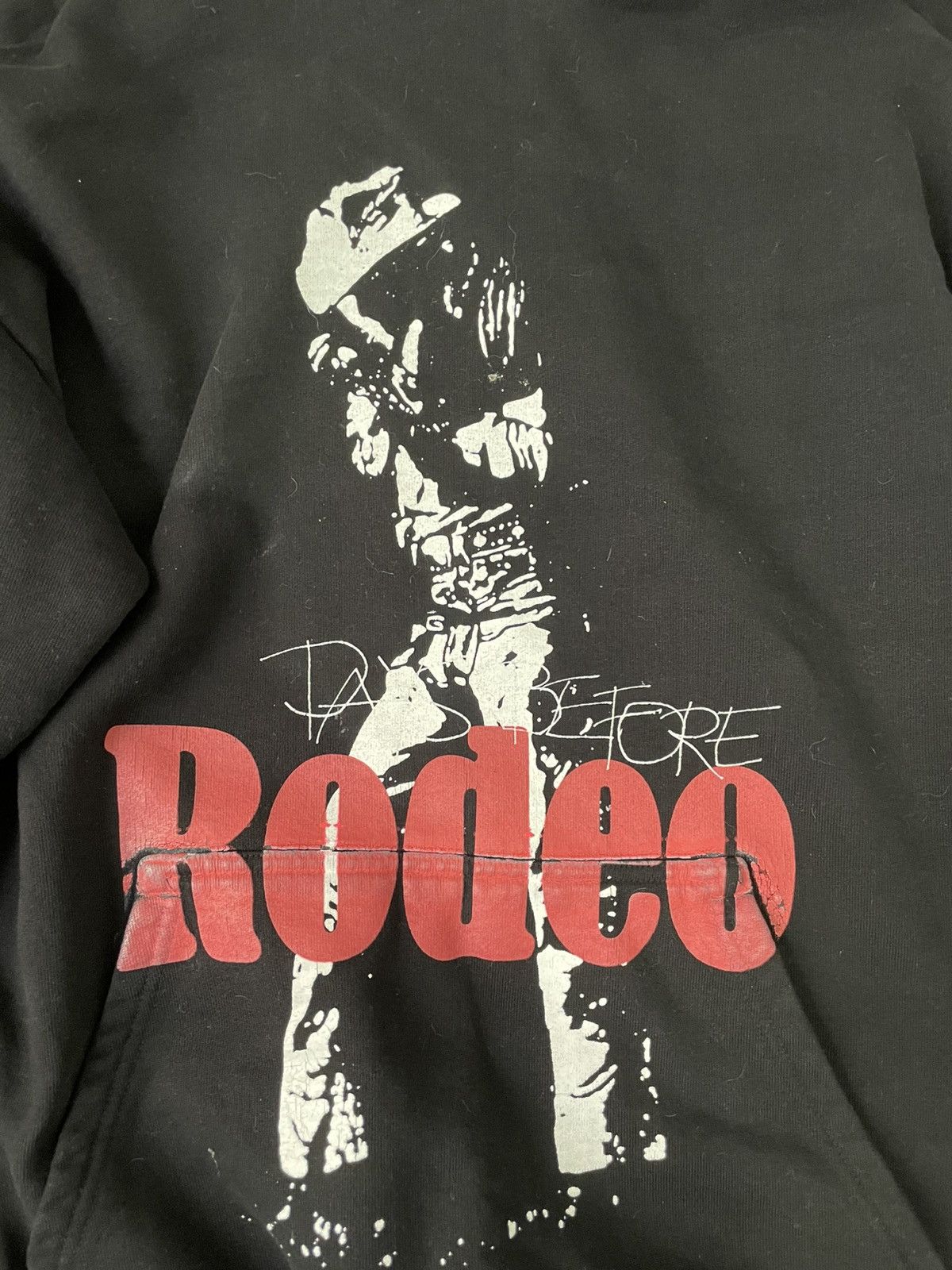 Travis Scott Days Before rodeo Travis Scott black hoodie Size US XL / EU 56 / 4 - 2 Thumbnail