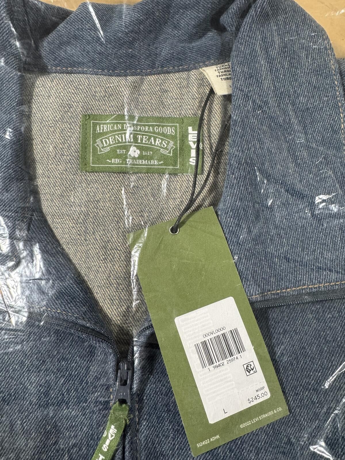 DENIM TEARS Denim Tears X Levis Jean Jacket Size L Size US L / EU 52-54 / 3 - 4 Thumbnail