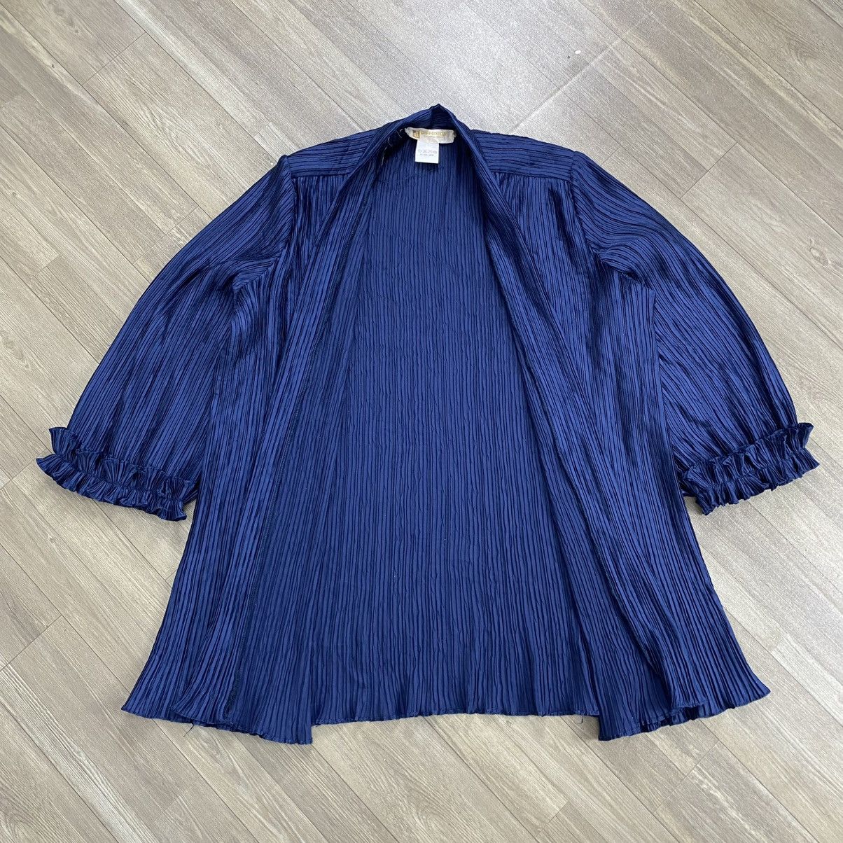 Pleats Please Issey Miyake 2000s Diffusion Pleats Please Issey Miyake Style Cardigans Size XXL / US 16-18 / IT 52-54 - 4 Thumbnail