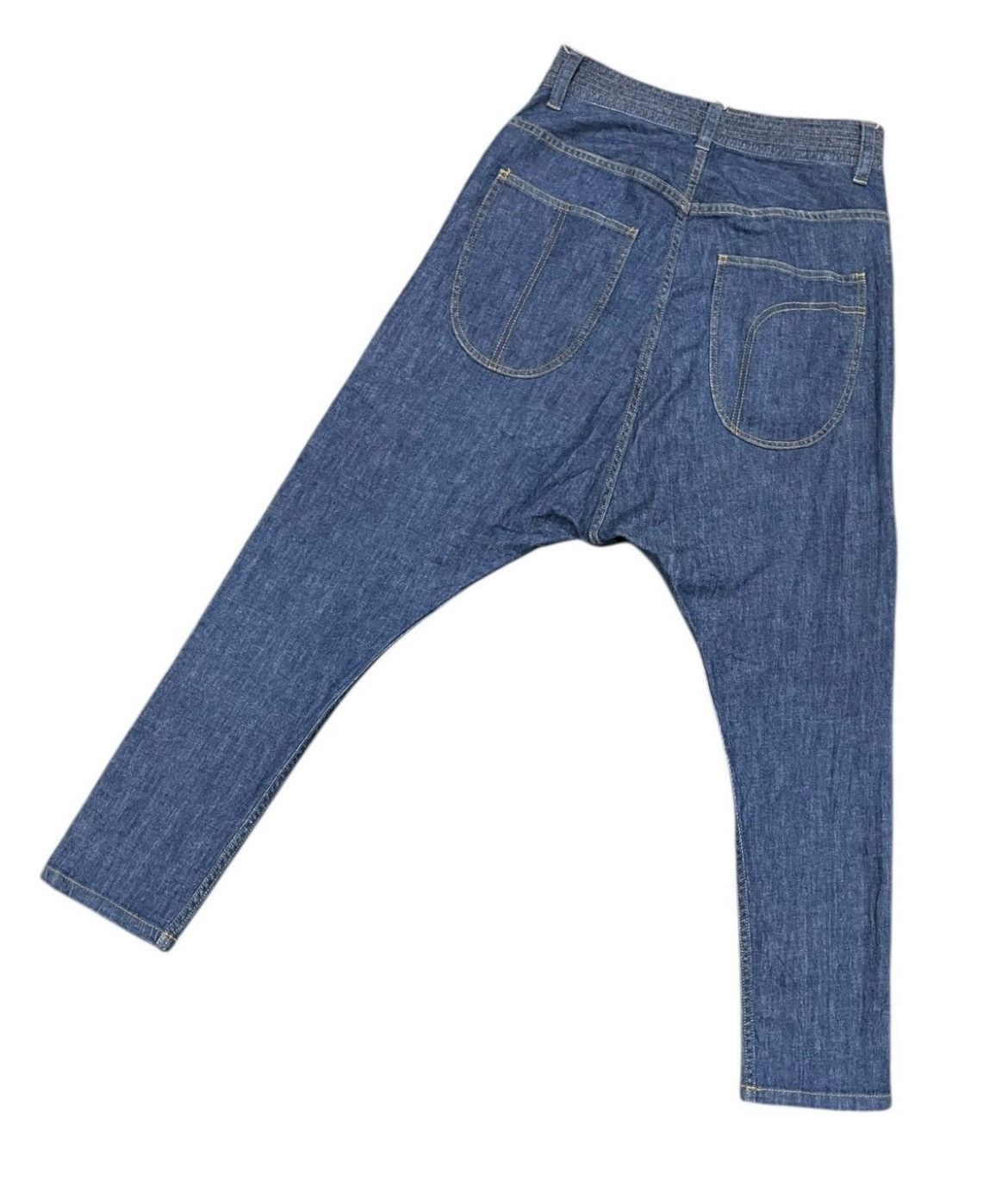 Tsumori Chisato Tsumori Chisato Issey Miyake Drop Crotch Dancer Denim Size US 29 - 13 Thumbnail