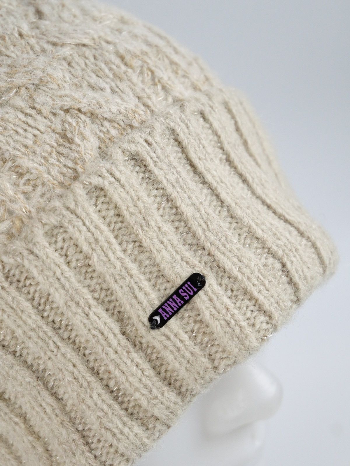 Japanese Brand Anna Sui Vintage Beanie Hat Alpaca Knit Size ONE SIZE - 5 Thumbnail