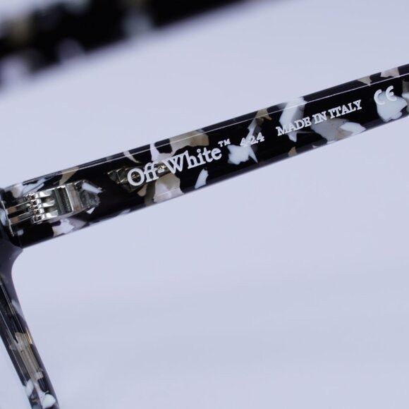 Off-White 🕶️ New Off-White OERJ07A STYLE 7A 1200 Eyeglasses - Black Size ONE SIZE - 7 Thumbnail