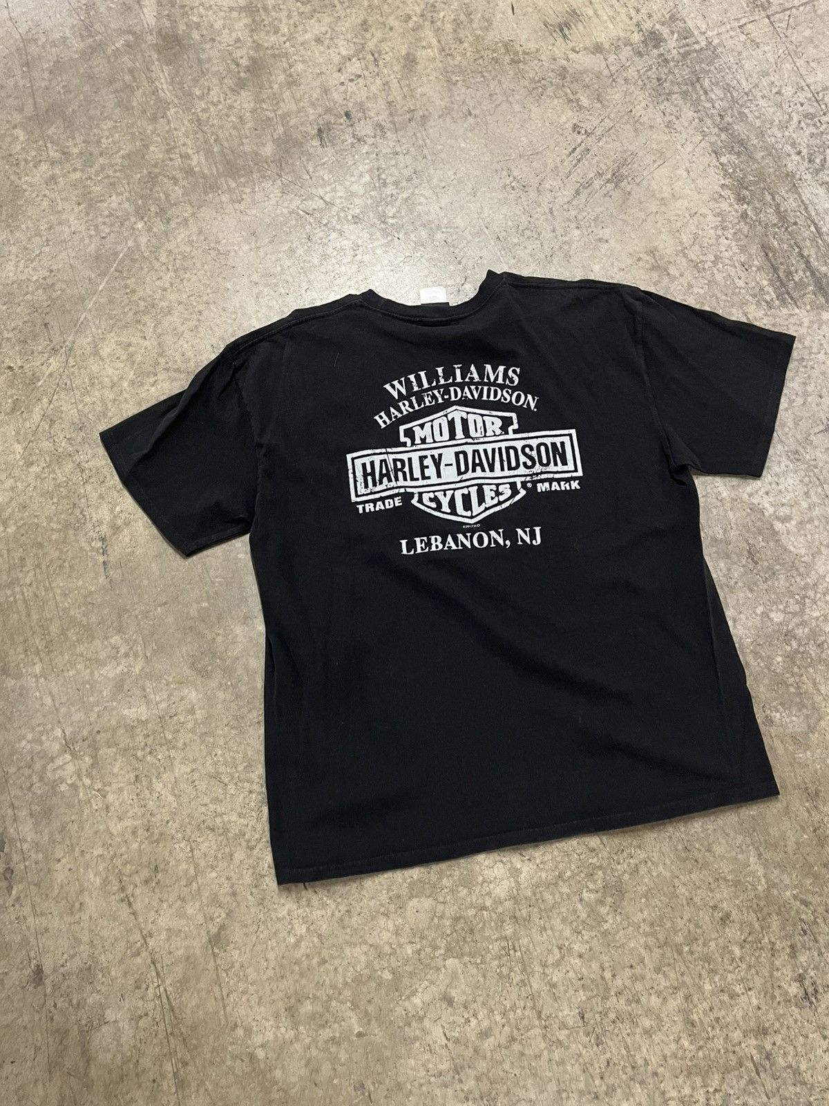 Harley Davidson × Vintage Harley Davidson vintage skull tee shirt hype rare grunge Size US XL / EU 56 / 4 - 5 Thumbnail