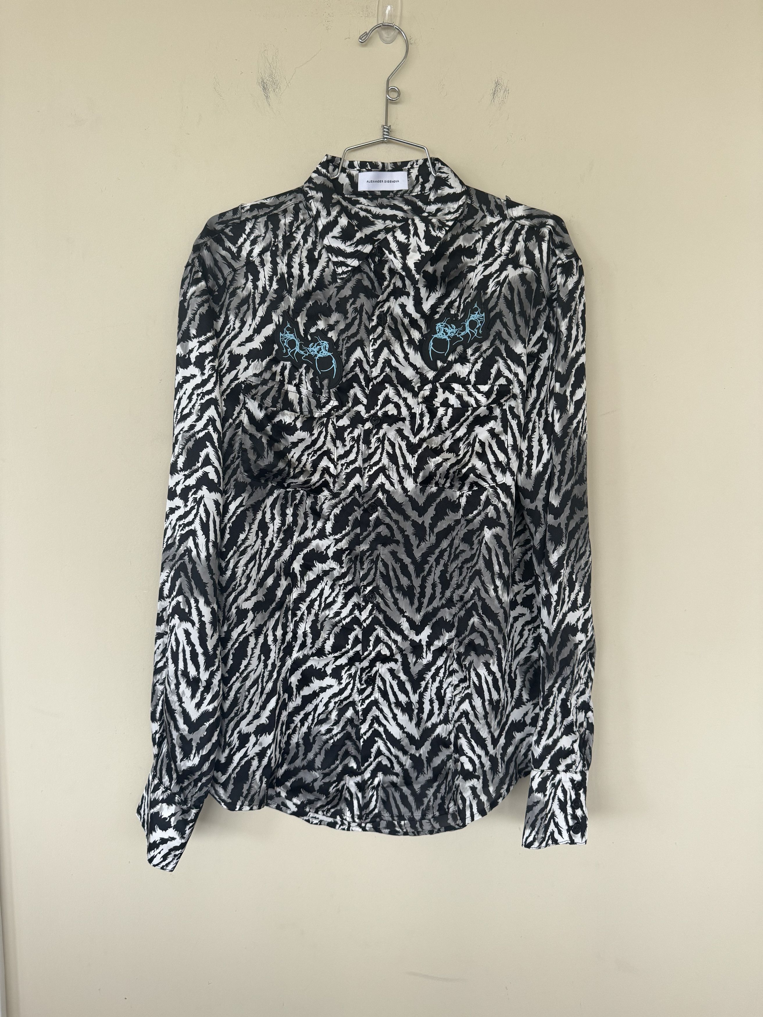 ALEXANDER DIGENOVA AD Tiger Button Up Size US M / EU 48-50 / 2 - 1 Thumbnail